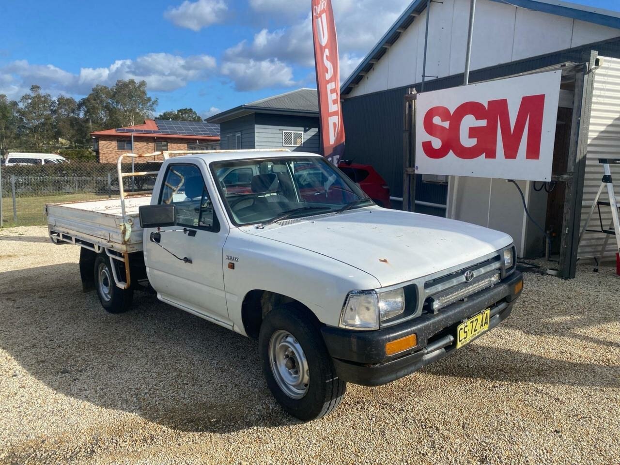 1994 TOYOTA HILUX RN85R 5 SP MANUAL C/CHAS