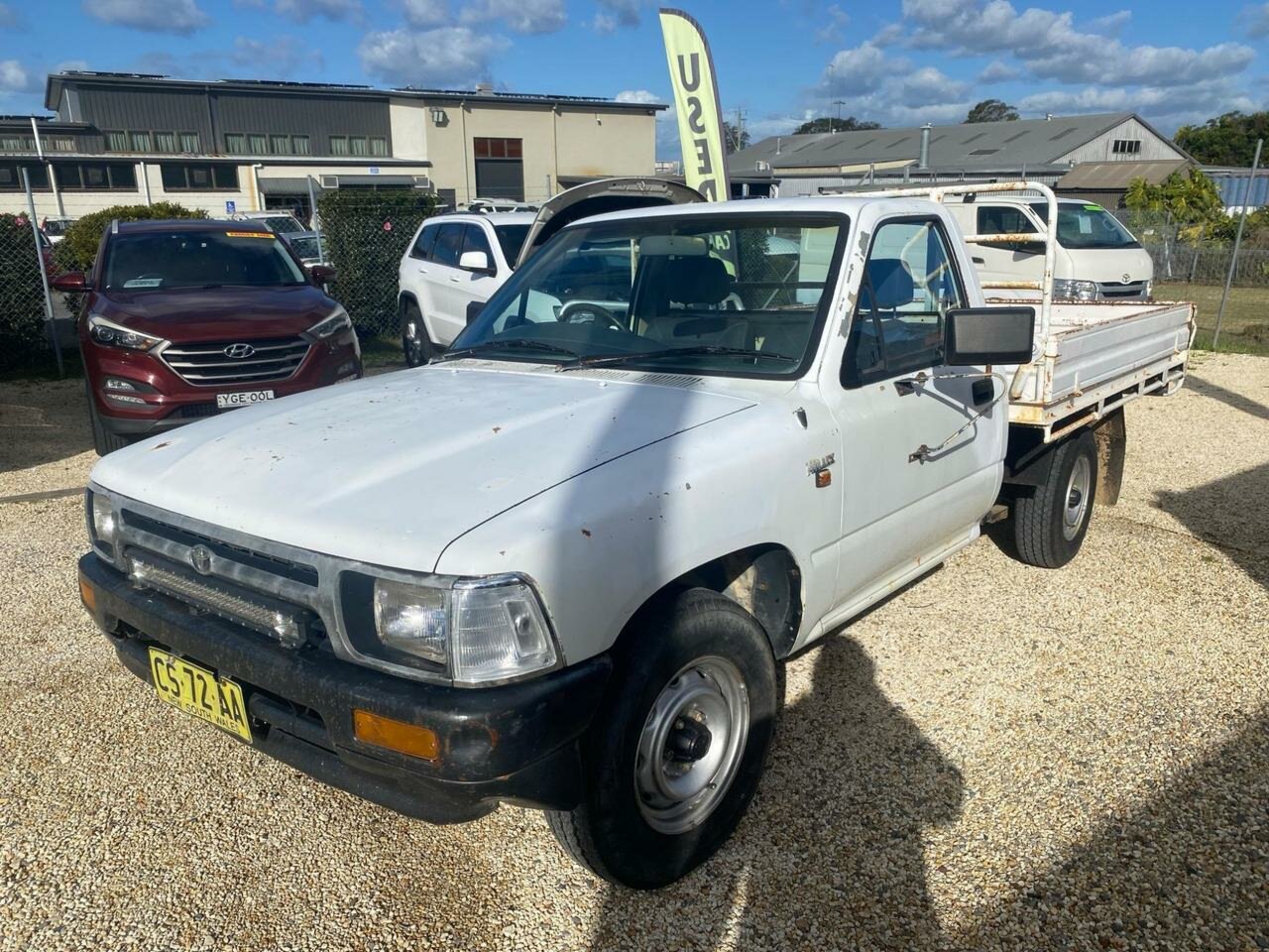 1994 TOYOTA HILUX RN85R 5 SP MANUAL C/CHAS
