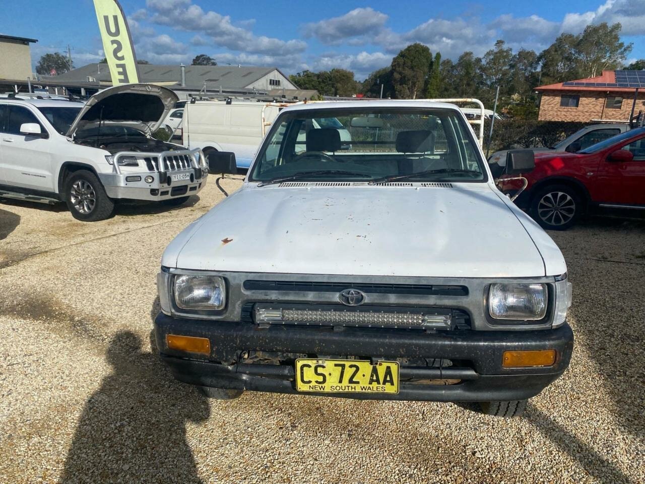 1994 TOYOTA HILUX RN85R 5 SP MANUAL C/CHAS