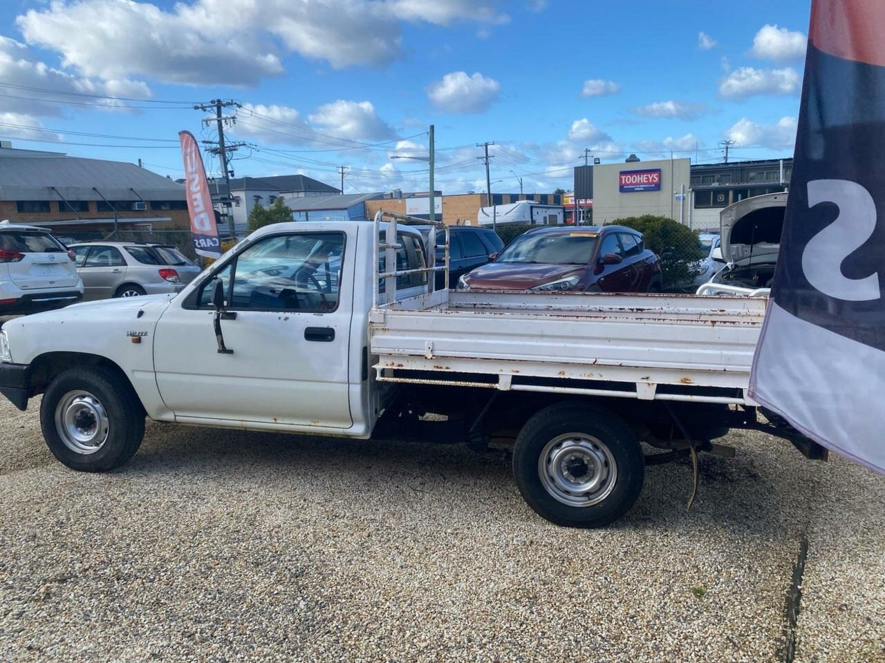 1994 TOYOTA HILUX RN85R 5 SP MANUAL C/CHAS