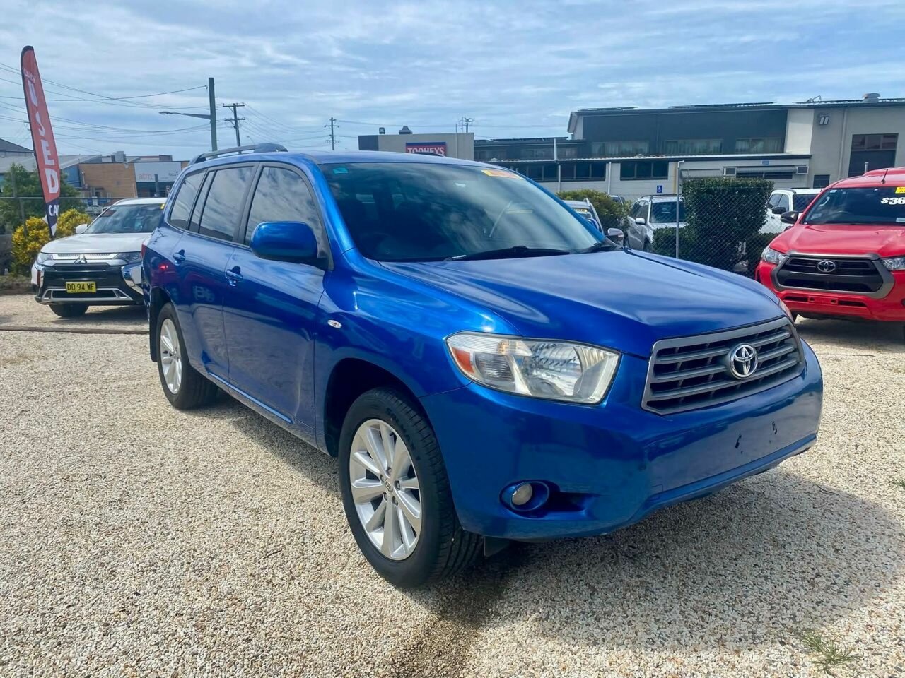 2010 TOYOTA KLUGER GSU45R KX-R (4x4) 7 SEAT 5 SP AUTOMATIC 4D WAGON