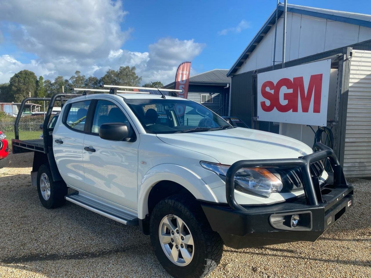 2018 MITSUBISHI TRITON MQ MY18 GLX PLUS (4x4) 6 SP MANUAL DUAL CAB UTILITY