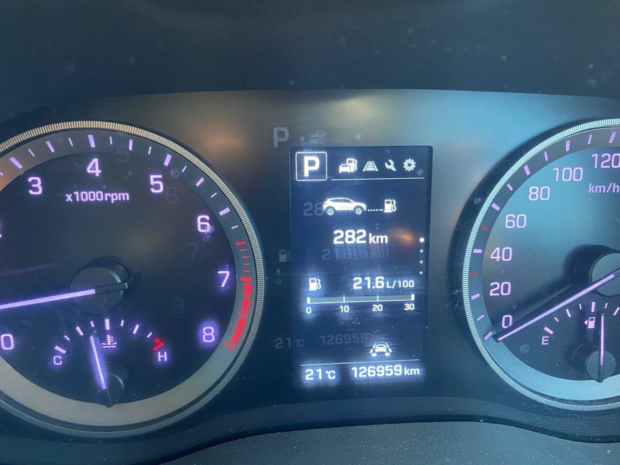 2017 HYUNDAI TUCSON TLE2 MY18 HIGHLANDER (AWD) BEIGE 7 SP AUTO DUAL CLUTCH 4D WAGON