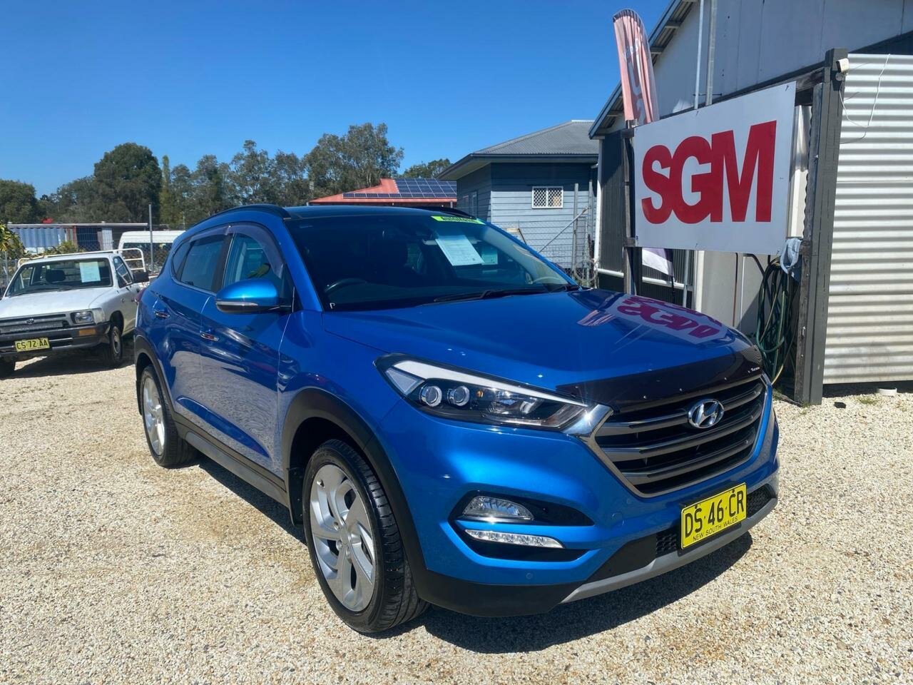 2017 HYUNDAI TUCSON TLE2 MY18 HIGHLANDER (AWD) BEIGE 7 SP AUTO DUAL CLUTCH 4D WAGON