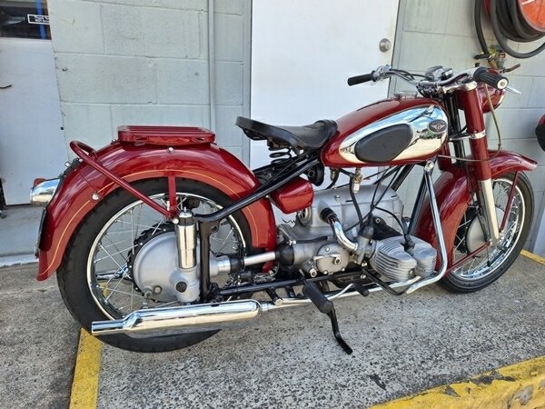 1953 ZUNDAPP KS601 ROAD