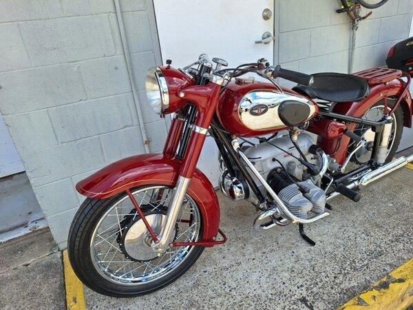 1953 ZUNDAPP KS601 ROAD