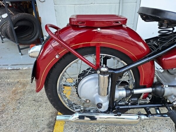 1953 ZUNDAPP KS601 ROAD