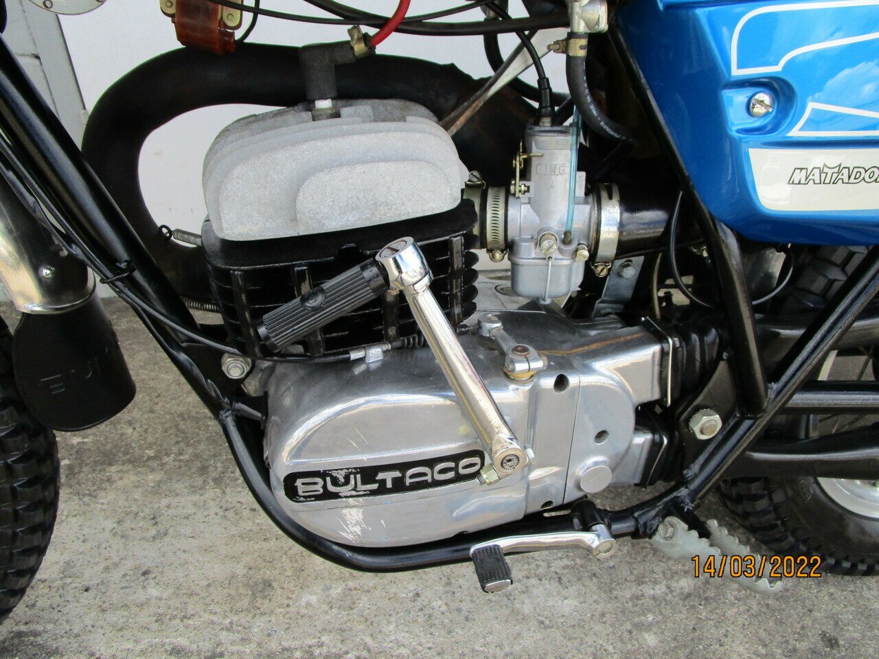 1976 BULTACO MATADOR SP350 ROAD