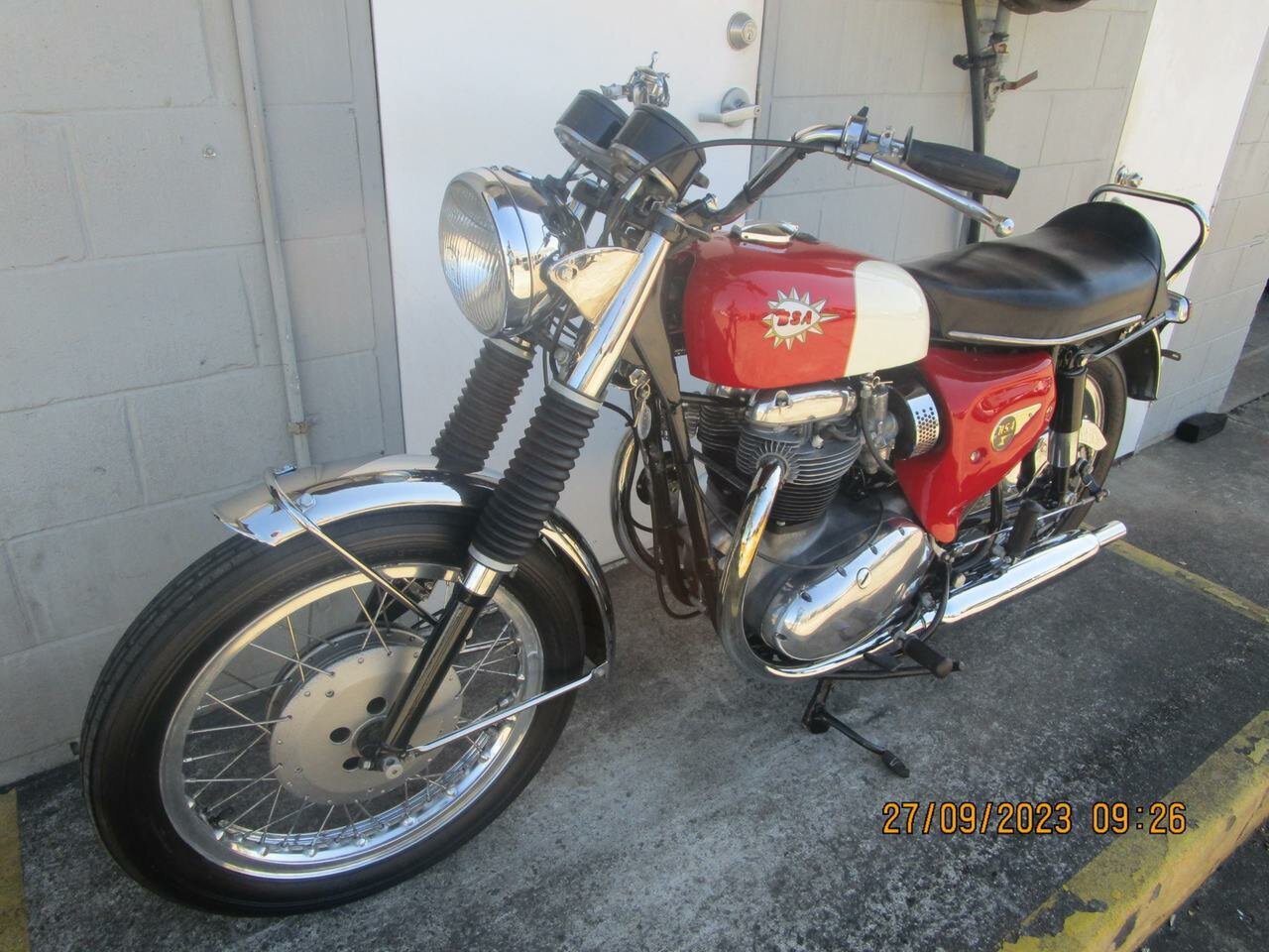 1966 BSA A65 SPITFIRE ROAD