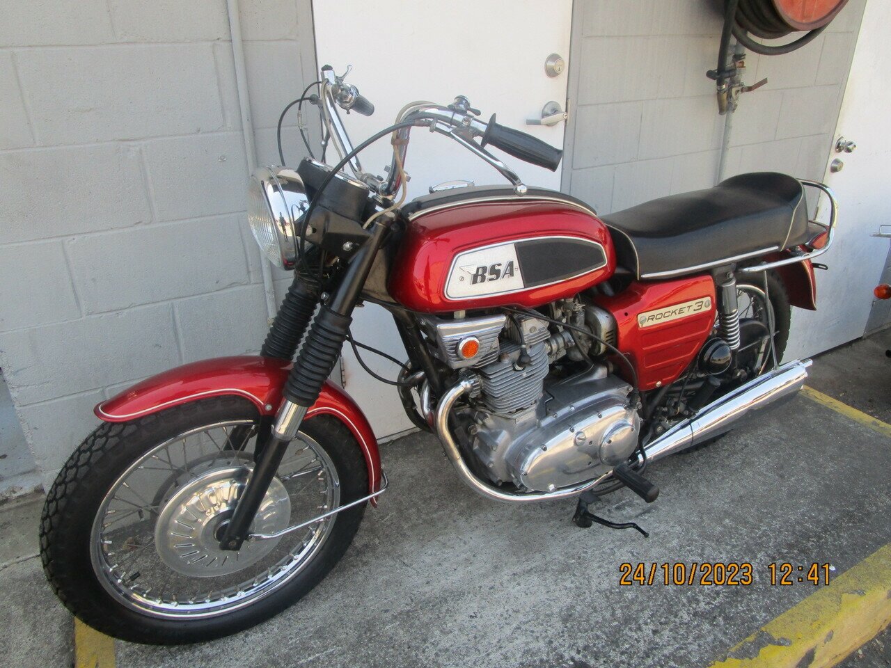 1969 BSA A75R ROCKET THREE ROAD