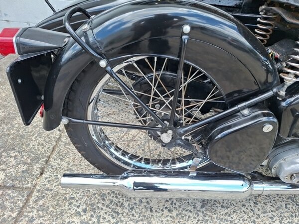 1940 BSA M23 SILVER STAR OUTFIT