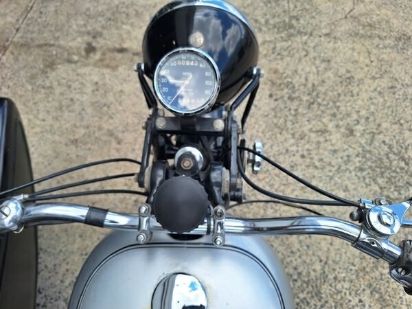 1940 BSA M23 SILVER STAR OUTFIT