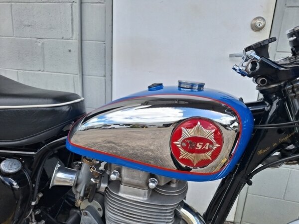 1960 BSA DBD34 GOLDSTAR ROAD