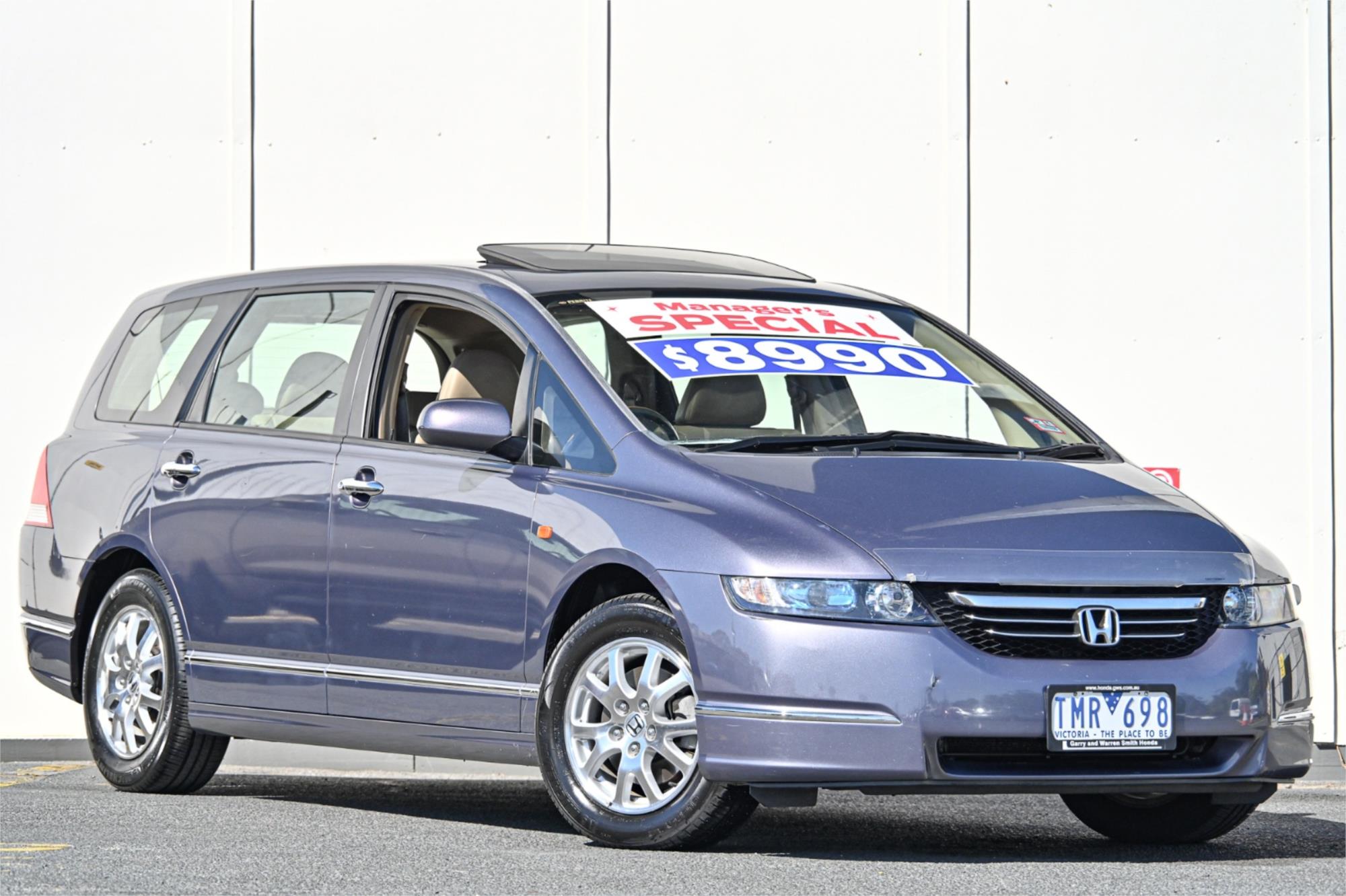 2005 HONDA ODYSSEY 20 LUXURY 5 SP SEQUENTIAL AUTO 4D WAGON