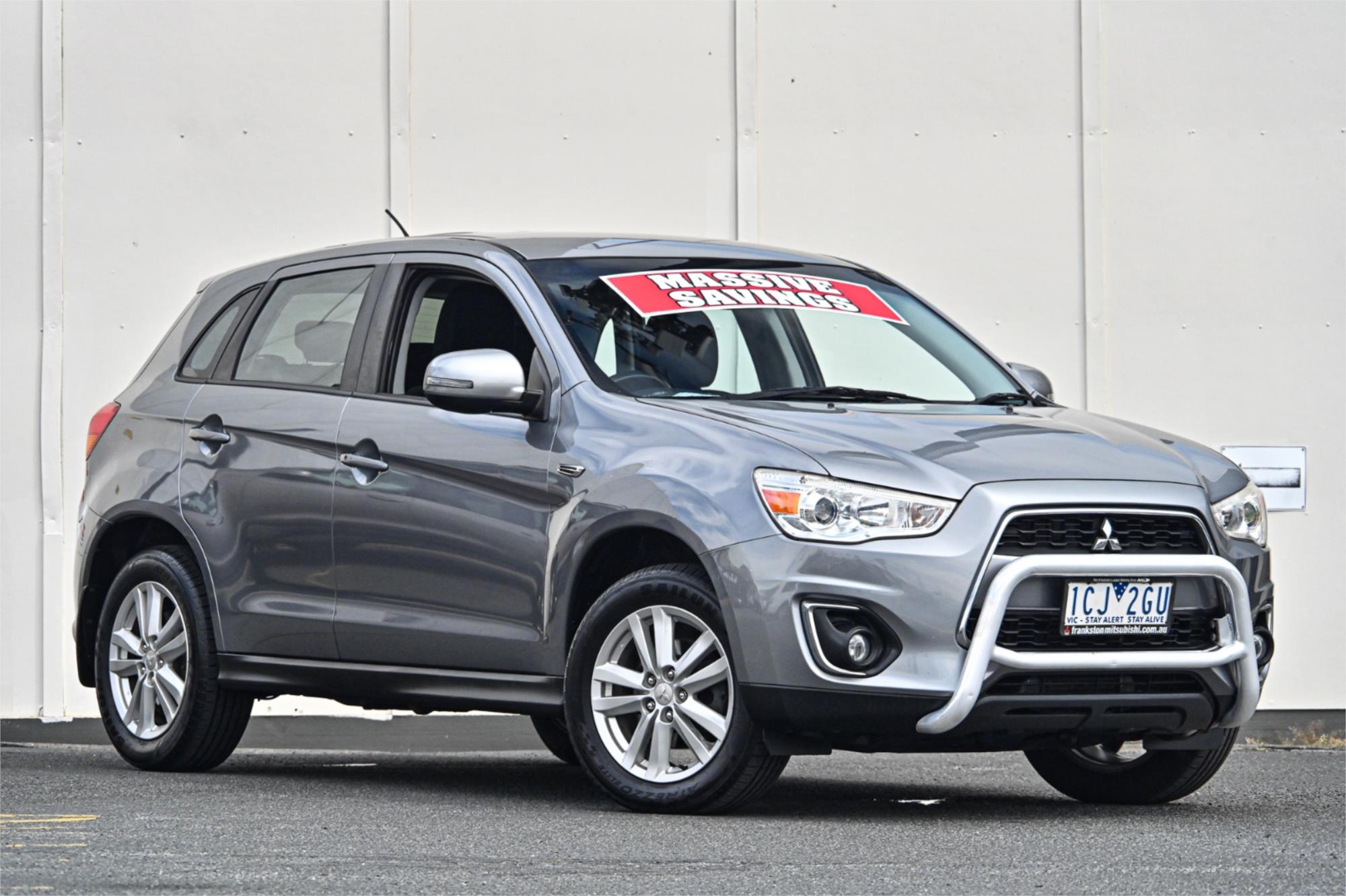 2014 MITSUBISHI ASX XB MY14 (2WD) CONTINUOUS VARIABLE 4D WAGON