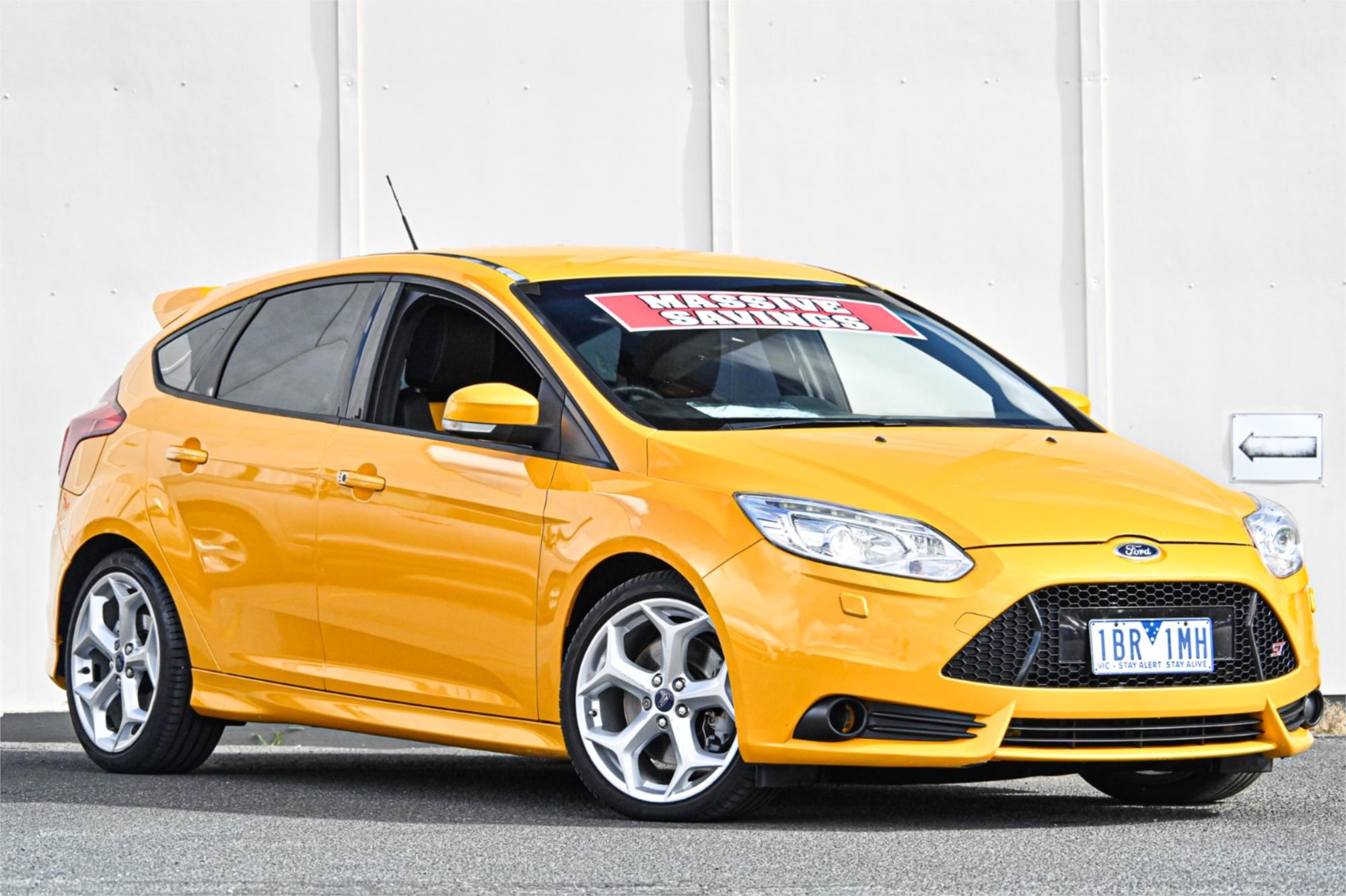 2012 FORD FOCUS LW MK2 ST 6 SP MANUAL 5D HATCHBACK