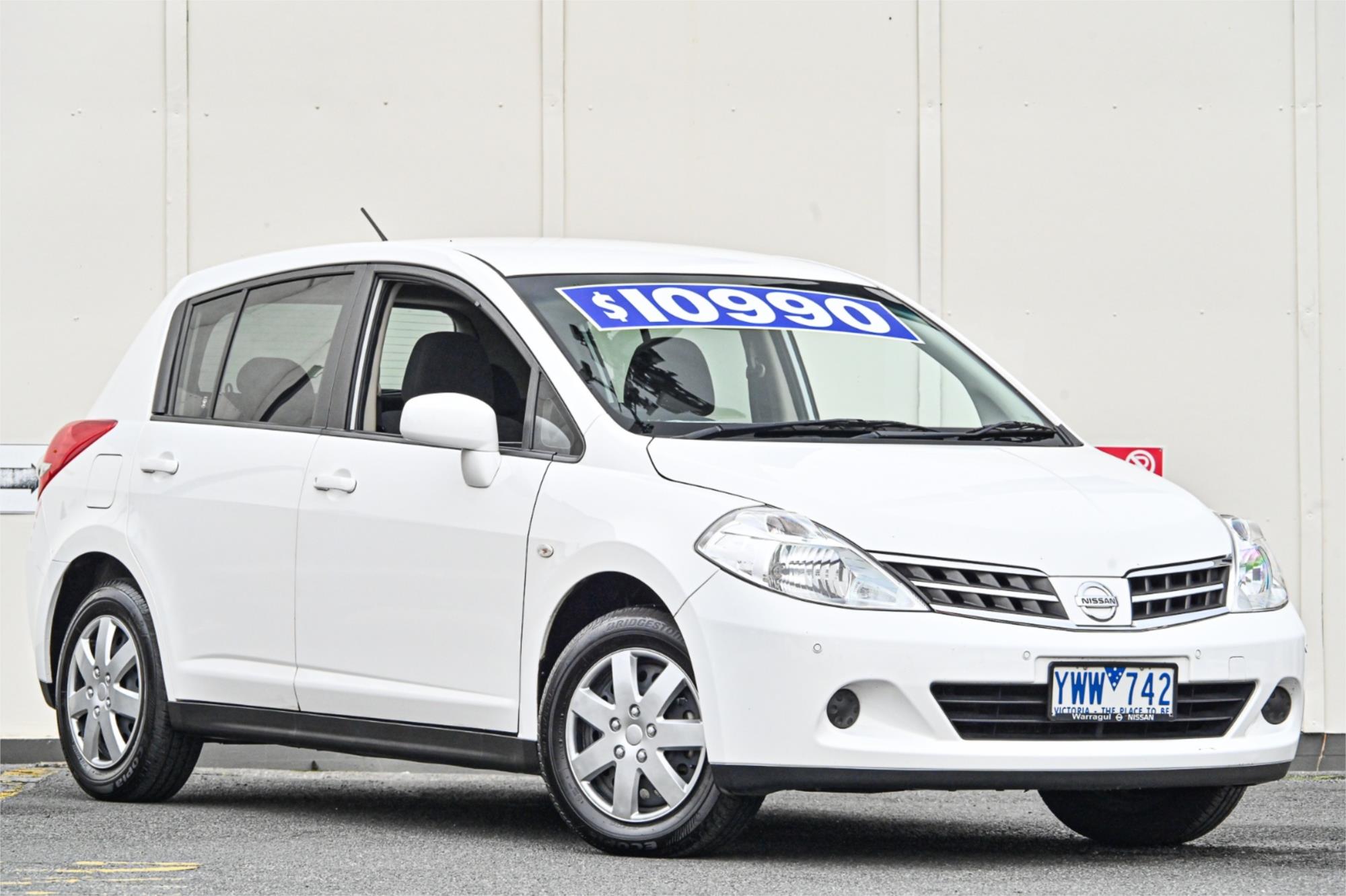 2011 NISSAN TIIDA C11 SERIES 3 MY10 ST 4 SP AUTOMATIC 5D HATCHBACK