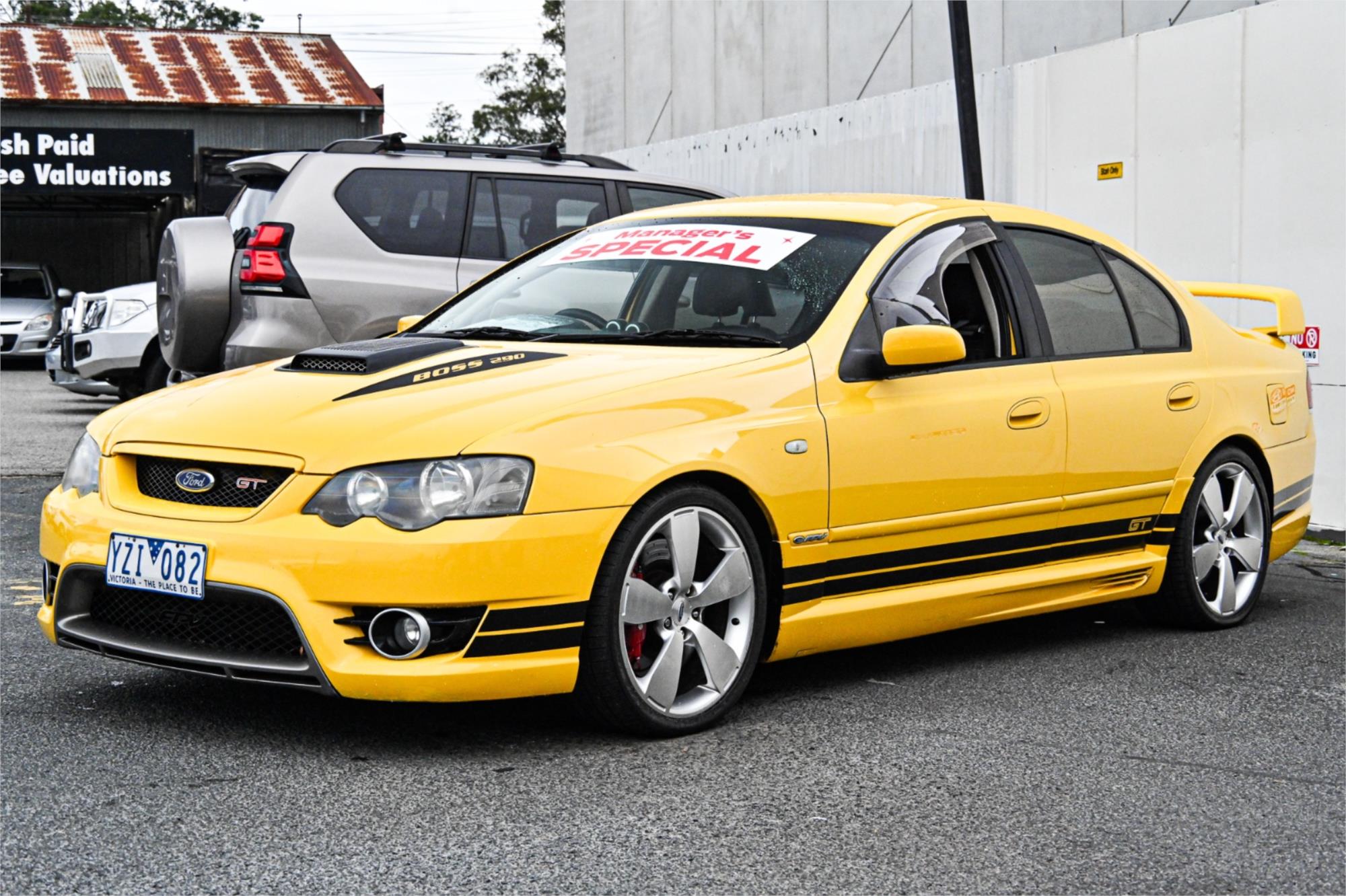 2005 FORD FPV BF GT 6 SP AUTO SEQ SPORTSHIFT 4D SEDAN