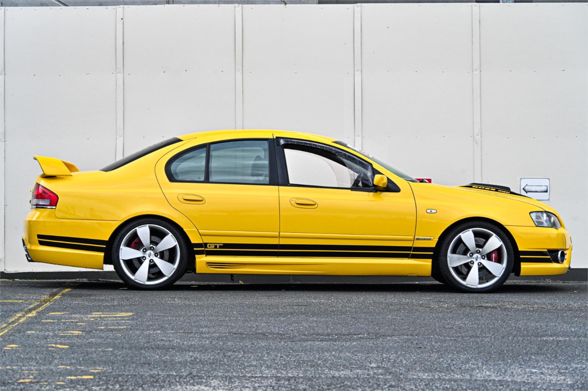 2005 FORD FPV BF GT 6 SP AUTO SEQ SPORTSHIFT 4D SEDAN