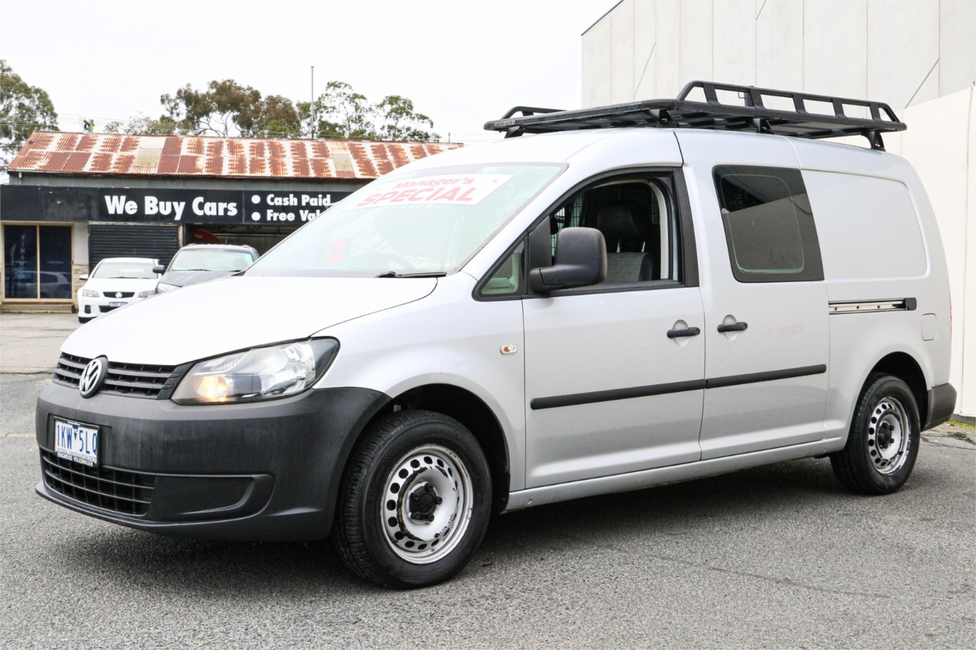2012 VOLKSWAGEN CADDY 2K MY12 TDI250 7 SP AUTO DIRECT SHIFT 3D VAN