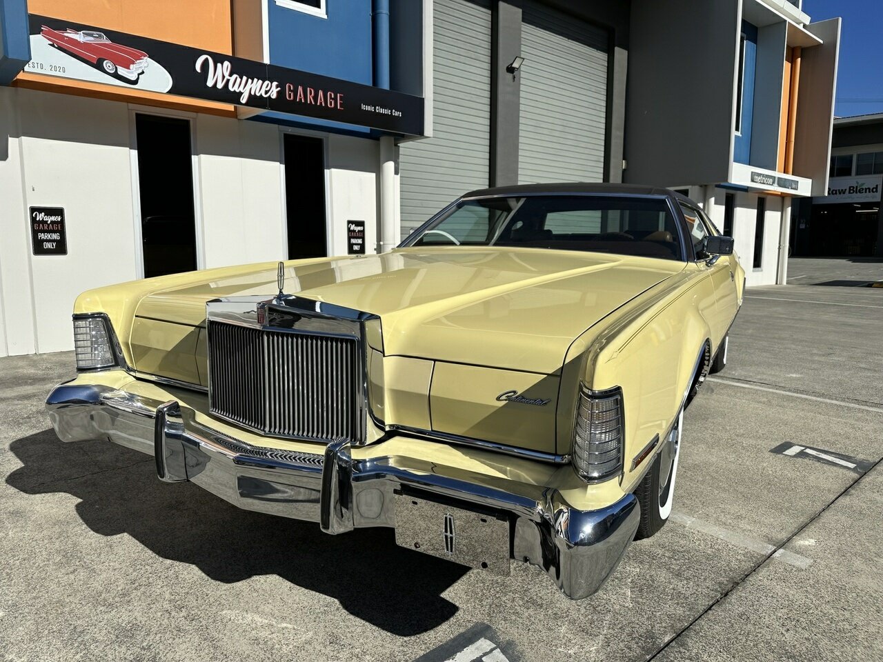 1973 LINCOLN MARK IV 3 SP AUTOMATIC 2D COUPE