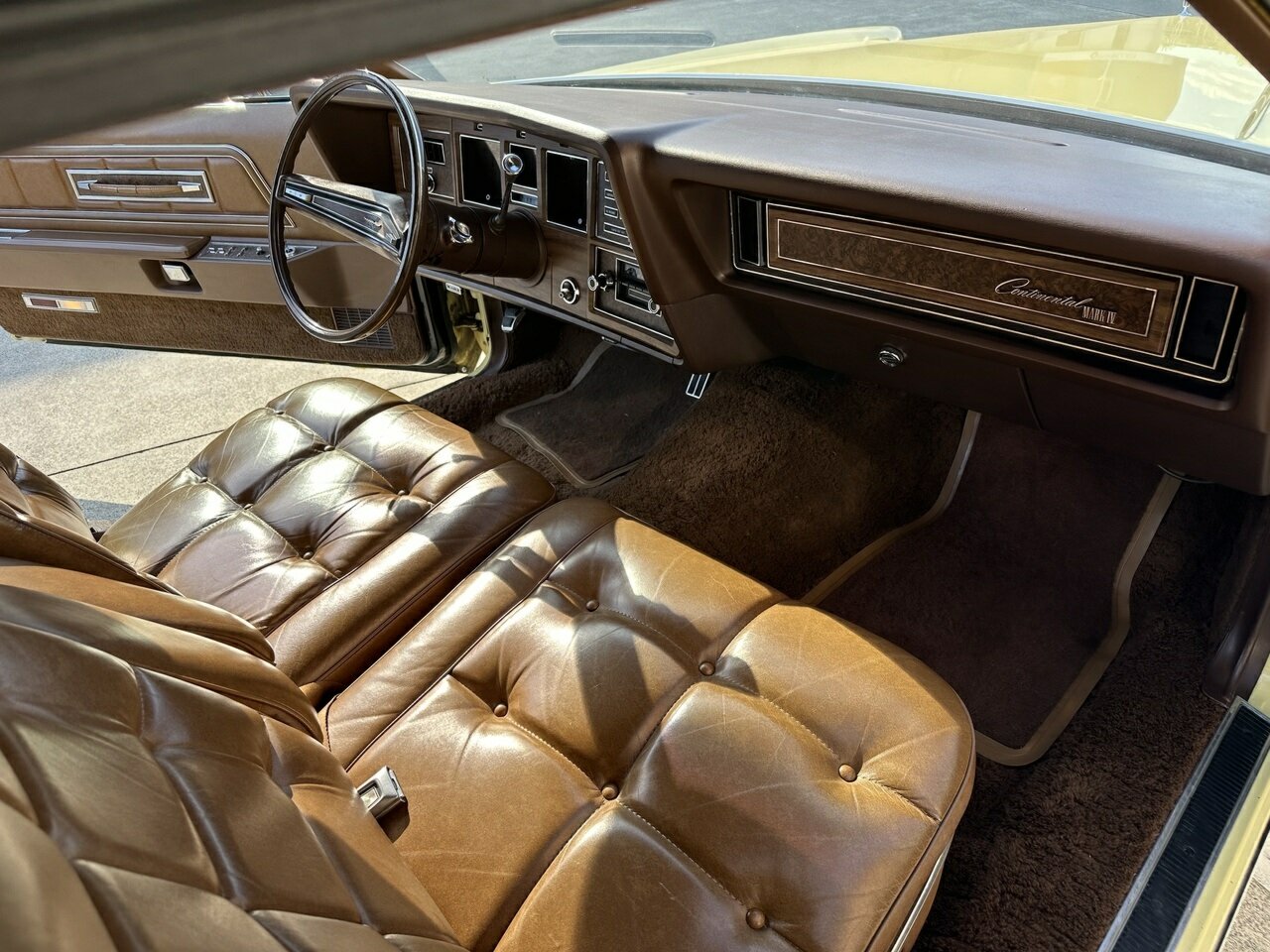 1973 LINCOLN MARK IV 3 SP AUTOMATIC 2D COUPE