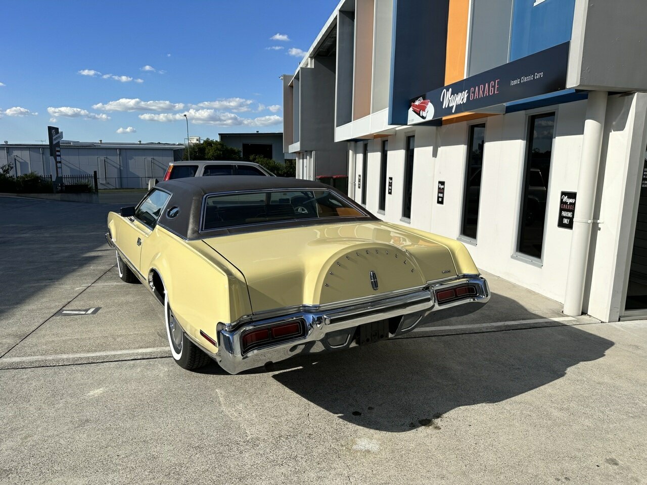 1973 LINCOLN MARK IV 3 SP AUTOMATIC 2D COUPE