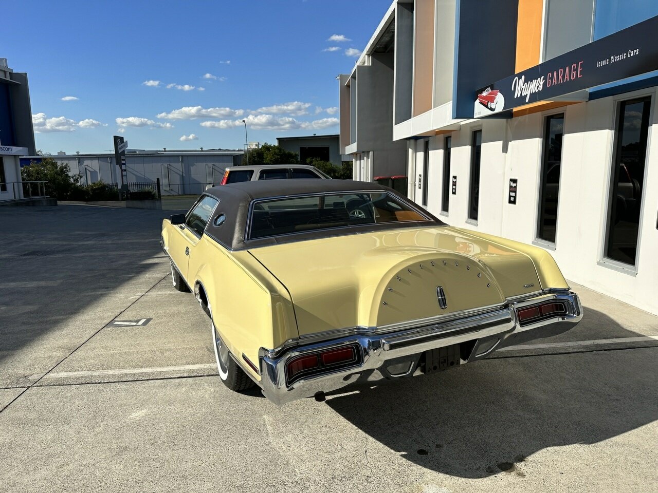 1973 LINCOLN MARK IV 3 SP AUTOMATIC 2D COUPE