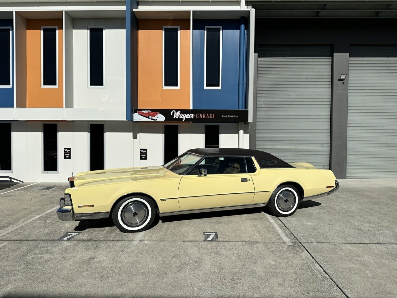 1973 LINCOLN MARK IV 3 SP AUTOMATIC 2D COUPE