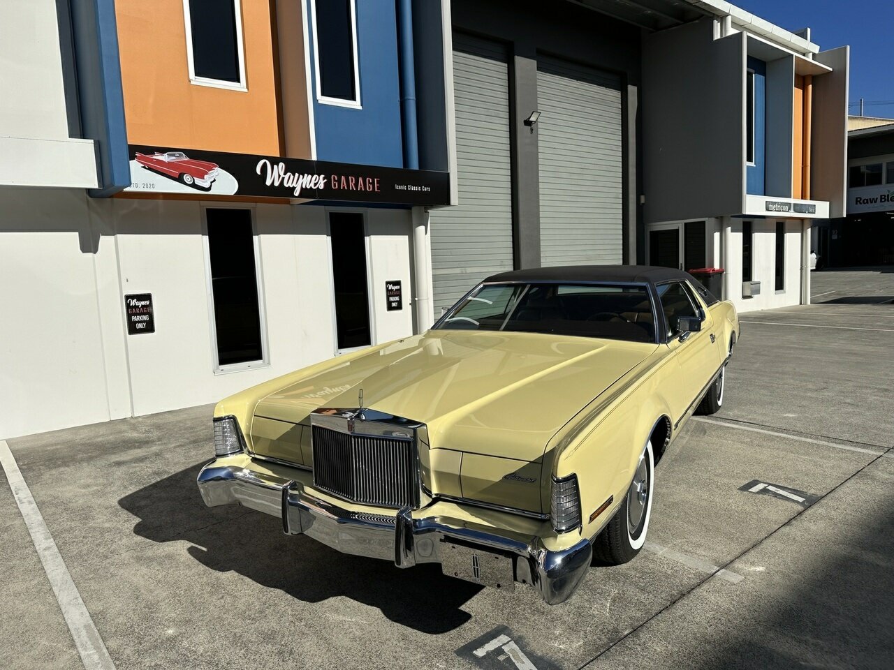 1973 LINCOLN MARK IV 3 SP AUTOMATIC 2D COUPE