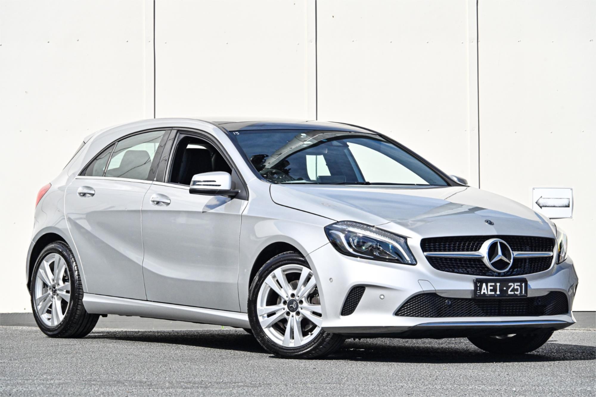 2018 MERCEDES-BENZ A180 176 MY18 7 SP AUTOMATIC 5D HATCHBACK