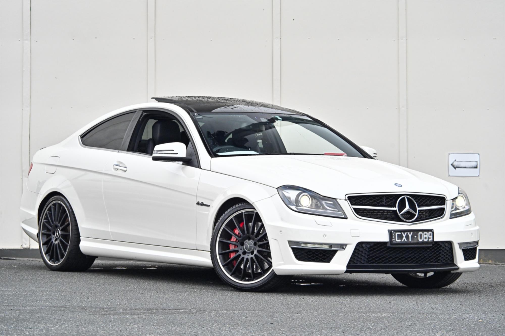 2011 MERCEDES-BENZ C63 W204 MY11 AMG 7 SP AUTOMATIC G-TRONIC 2D COUPE