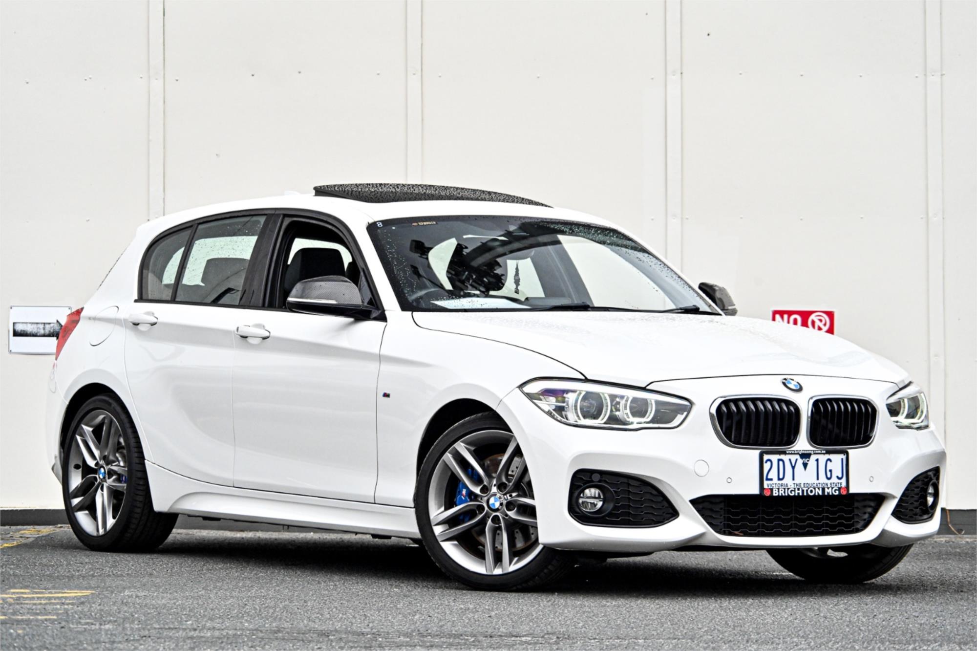 2017 BMW 1 F20 LCI MY18 25i M SPORT 8 SP AUTOMATIC 5D HATCHBACK