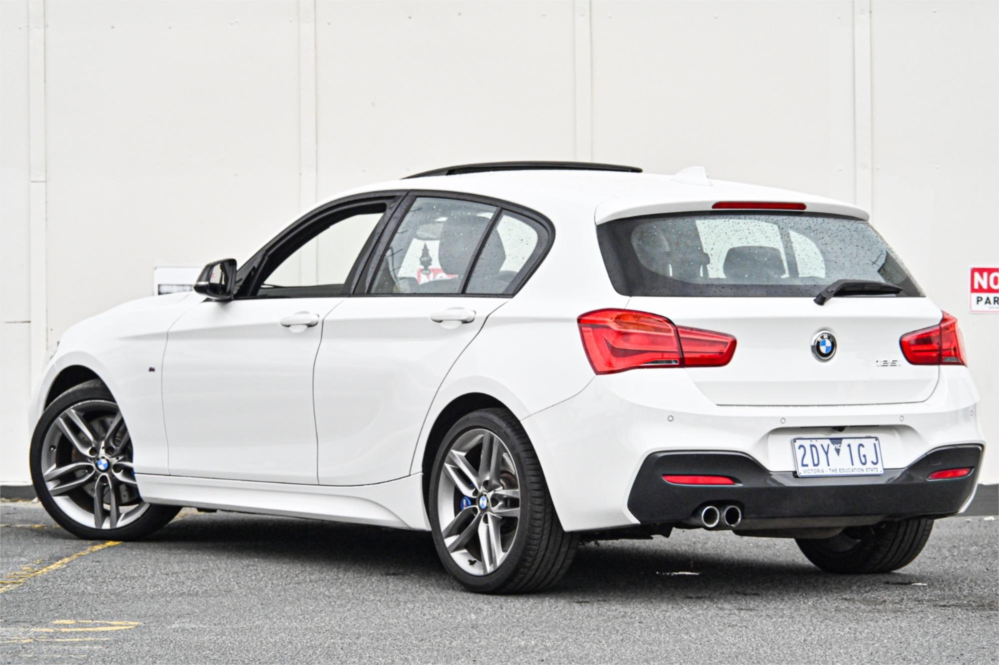 2017 BMW 1 F20 LCI MY18 25i M SPORT 8 SP AUTOMATIC 5D HATCHBACK