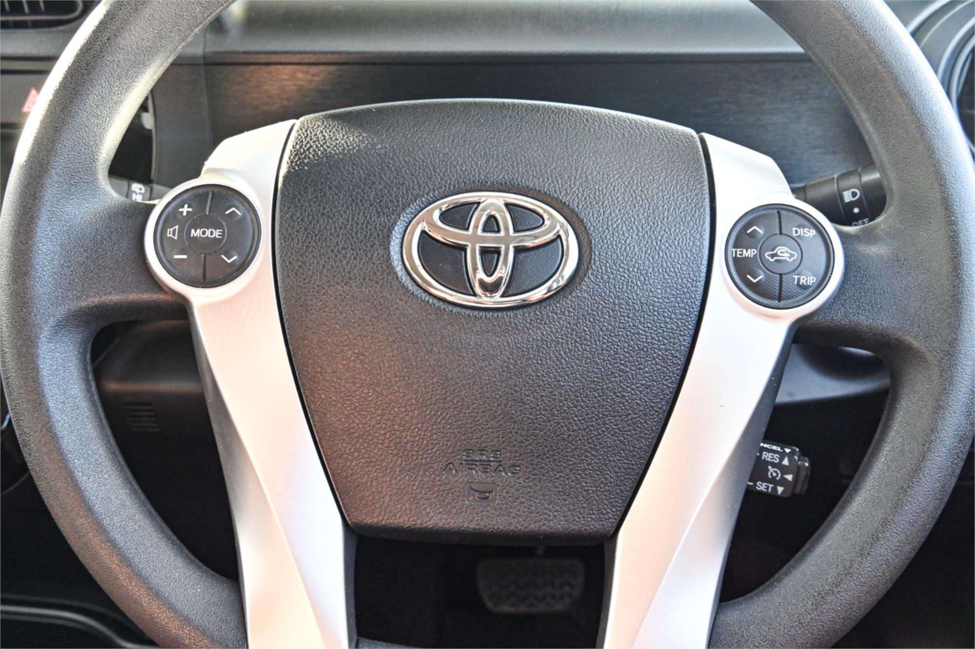 2015 TOYOTA PRIUS-C NHP10R HYBRID CONTINUOUS VARIABLE 5D HATCHBACK