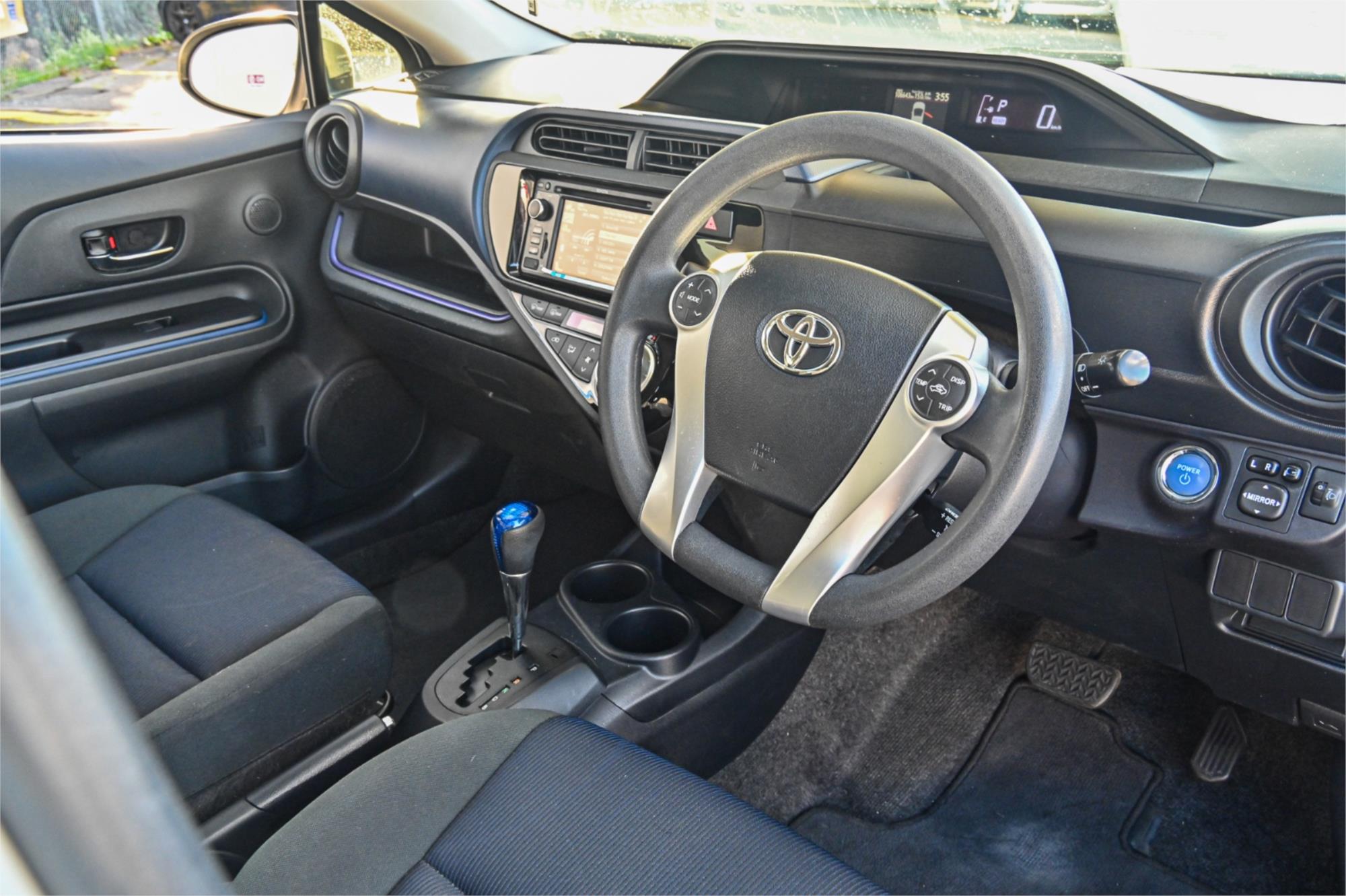 2015 TOYOTA PRIUS-C NHP10R HYBRID CONTINUOUS VARIABLE 5D HATCHBACK