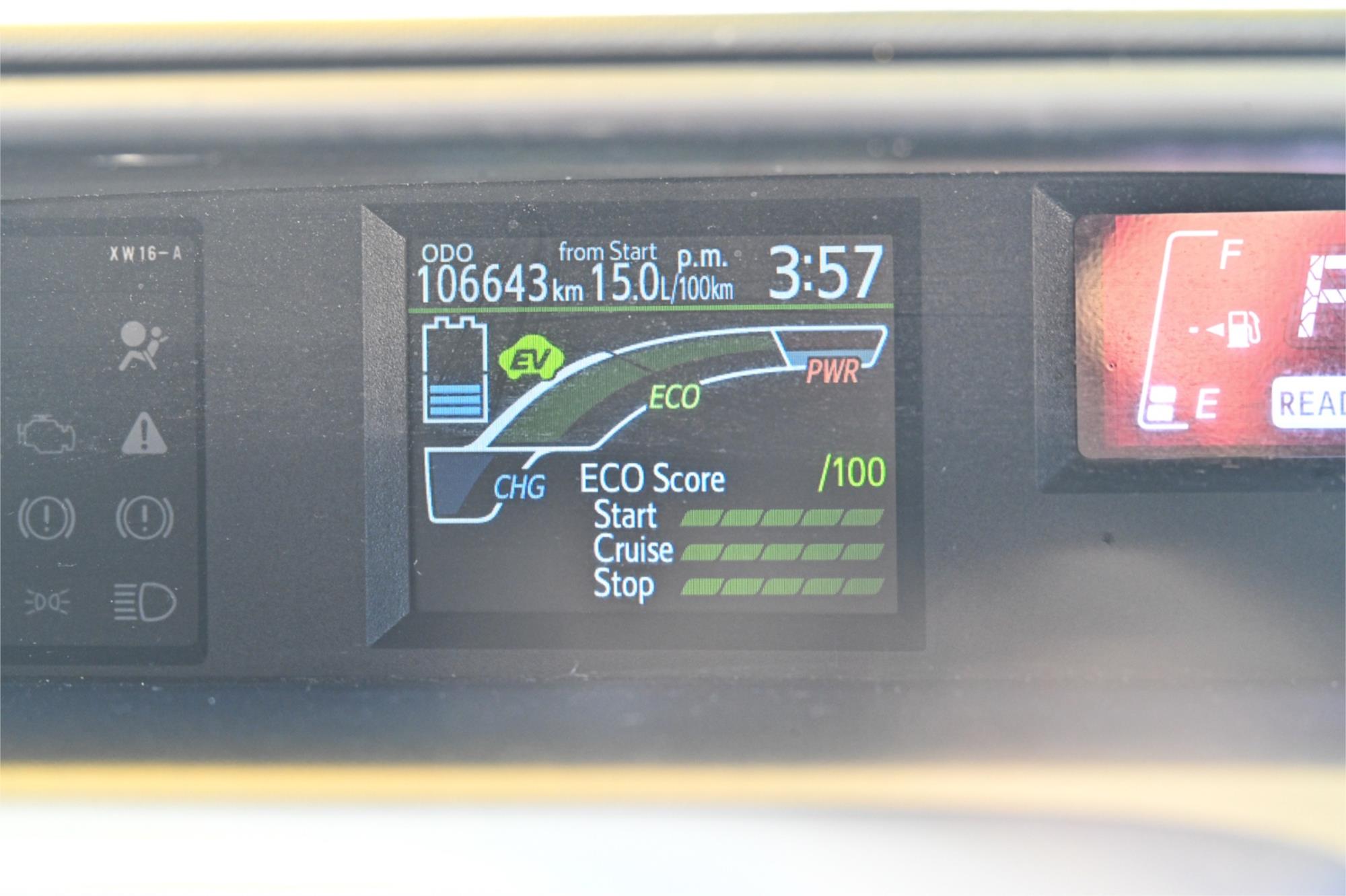 2015 TOYOTA PRIUS-C NHP10R HYBRID CONTINUOUS VARIABLE 5D HATCHBACK