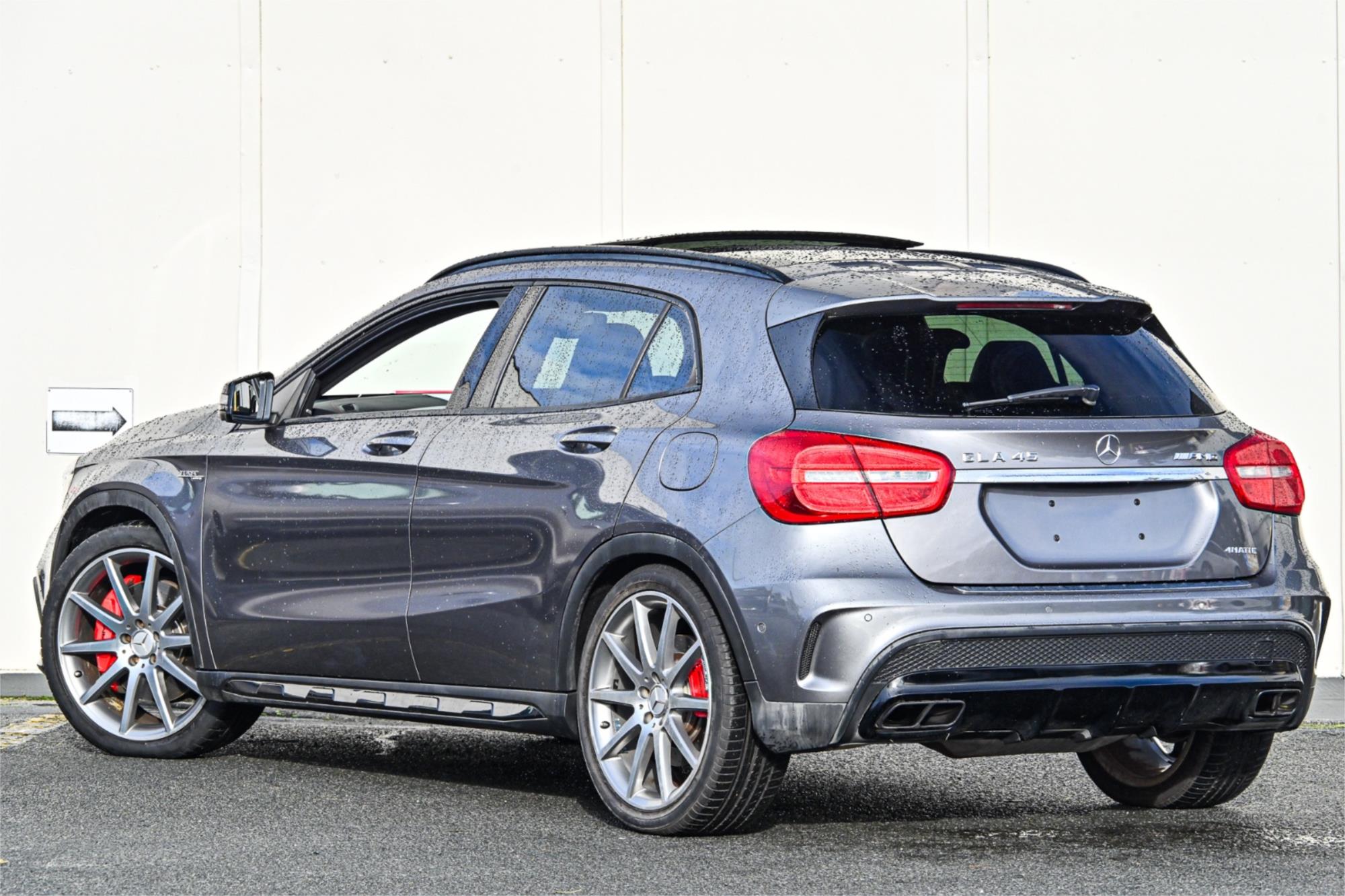 2014 MERCEDES-BENZ GLA X156 45 AMG 4MATIC 7 SP AUTO DUAL CLUTCH 4D WAGON