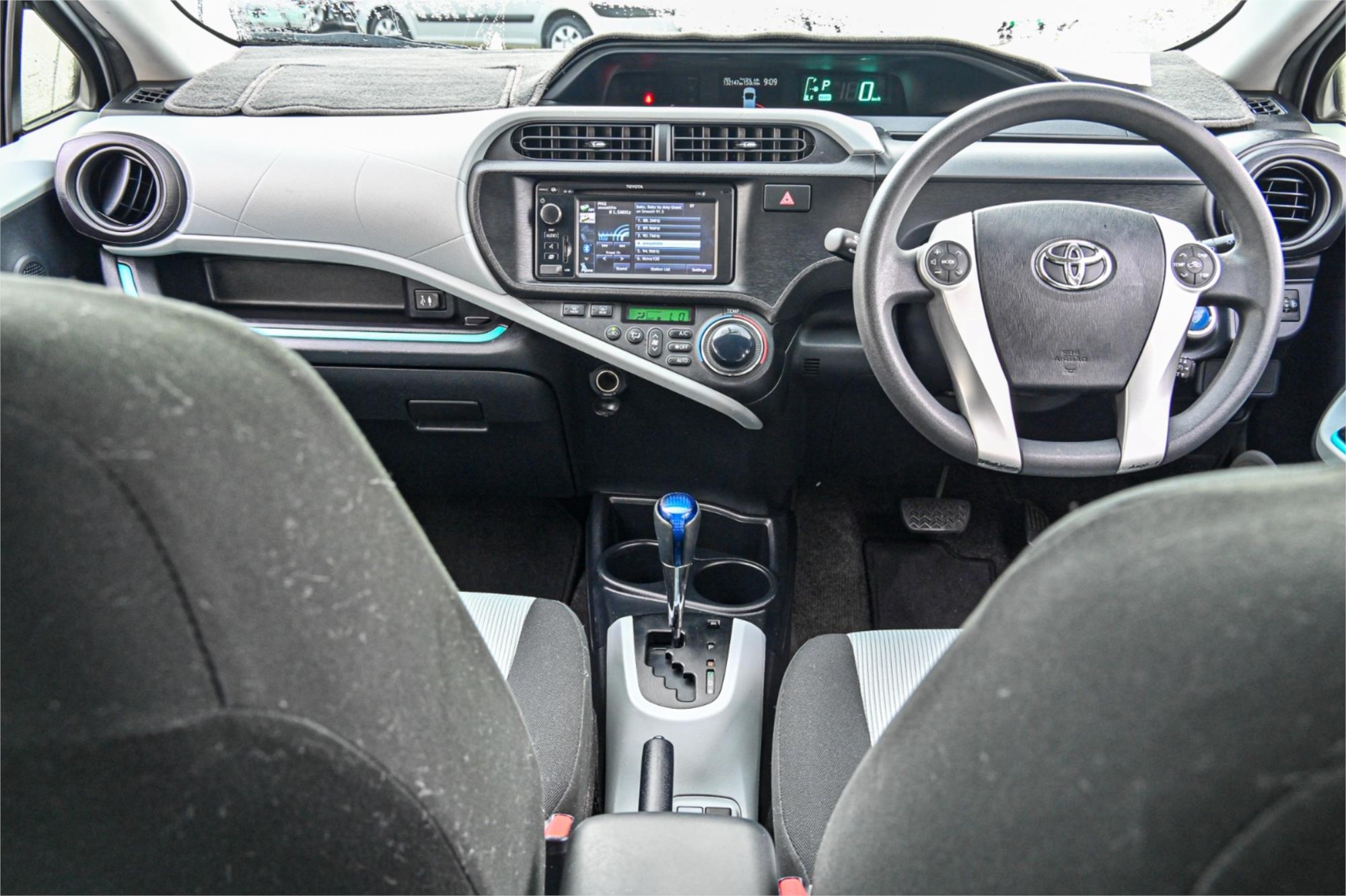 2012 TOYOTA PRIUS-C NHP10R HYBRID CONTINUOUS VARIABLE 5D HATCHBACK