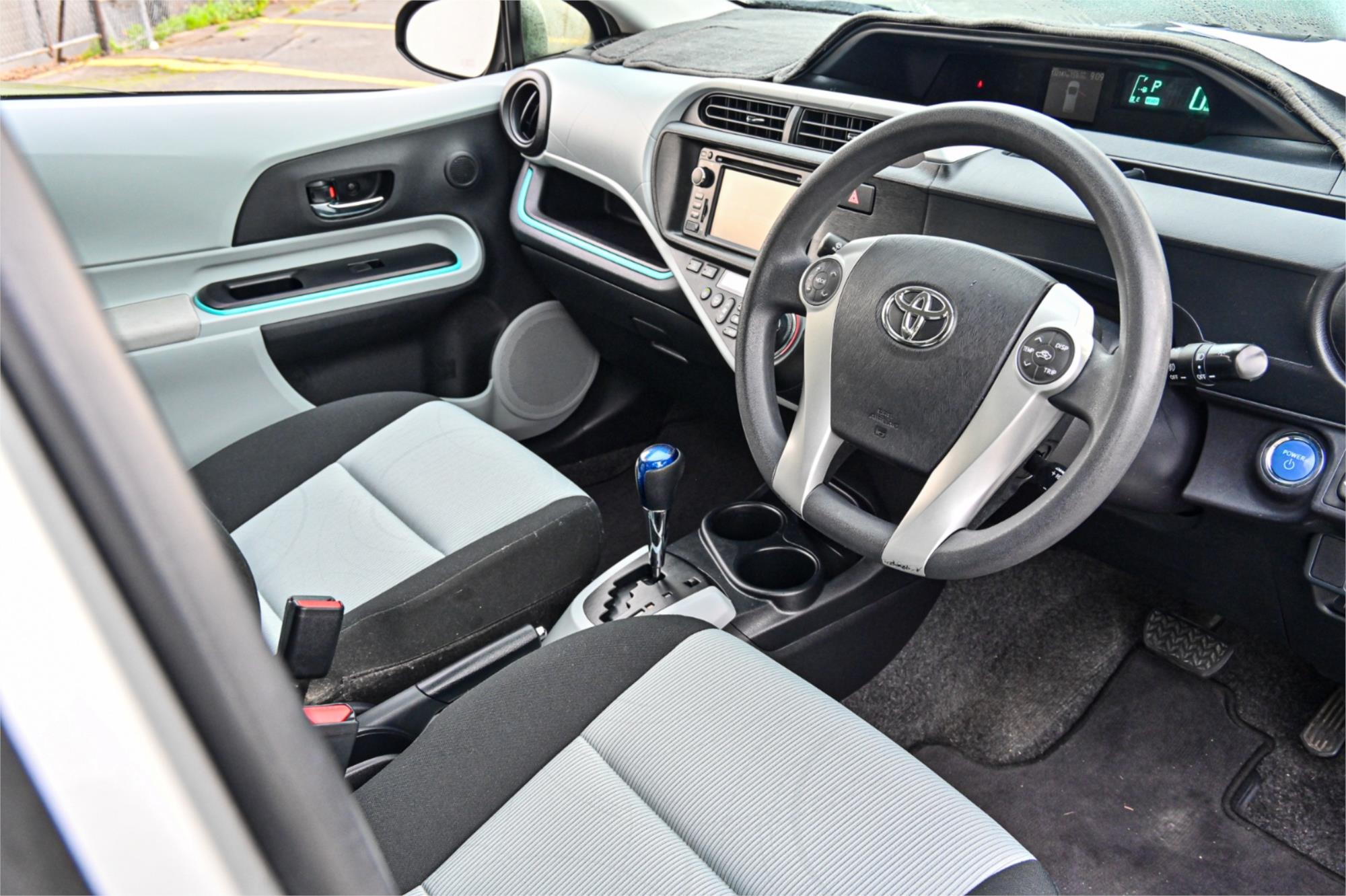 2012 TOYOTA PRIUS-C NHP10R HYBRID CONTINUOUS VARIABLE 5D HATCHBACK