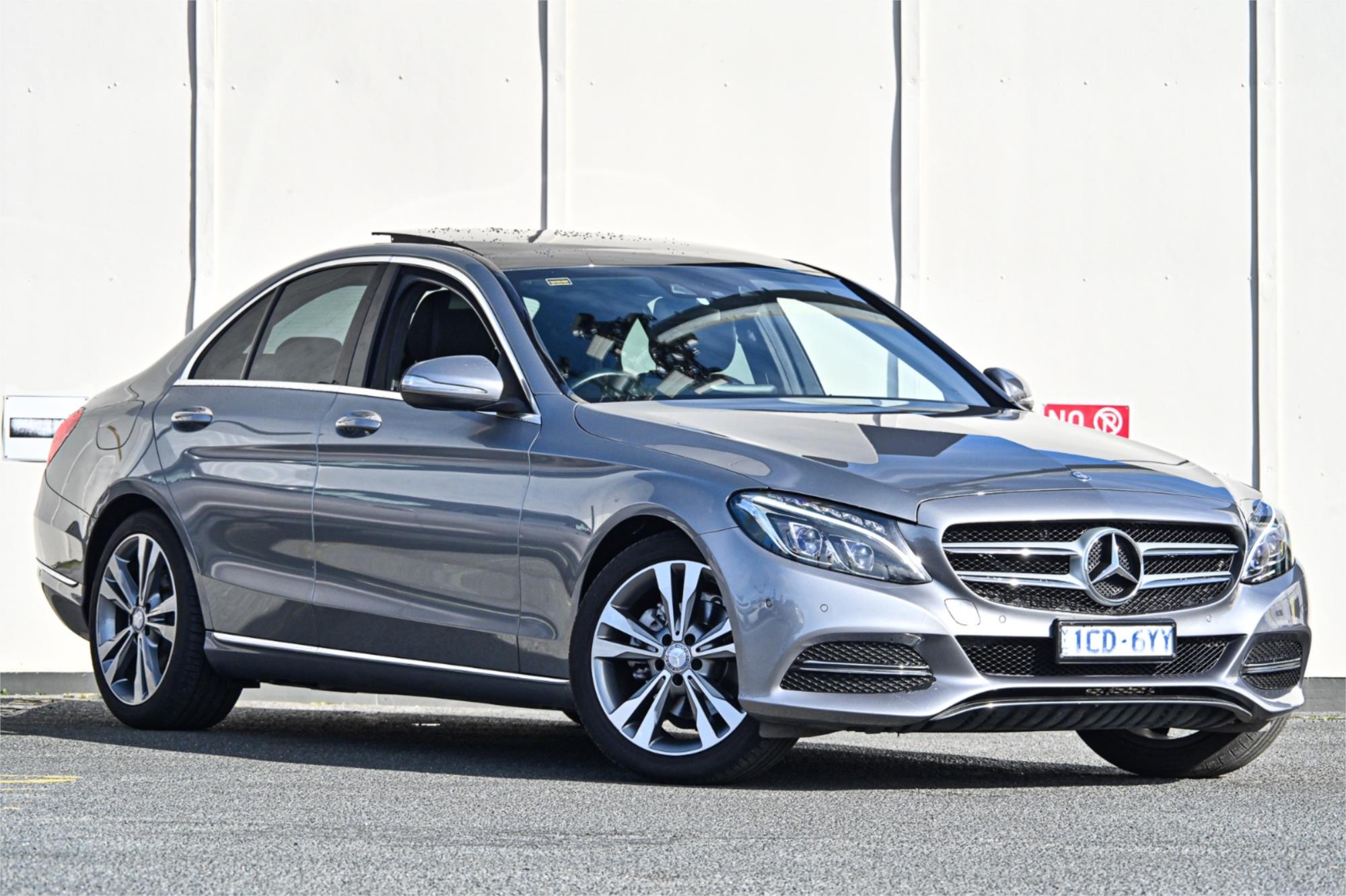 2014 MERCEDES-BENZ C200 205 7 SP AUTOMATIC 4D SEDAN