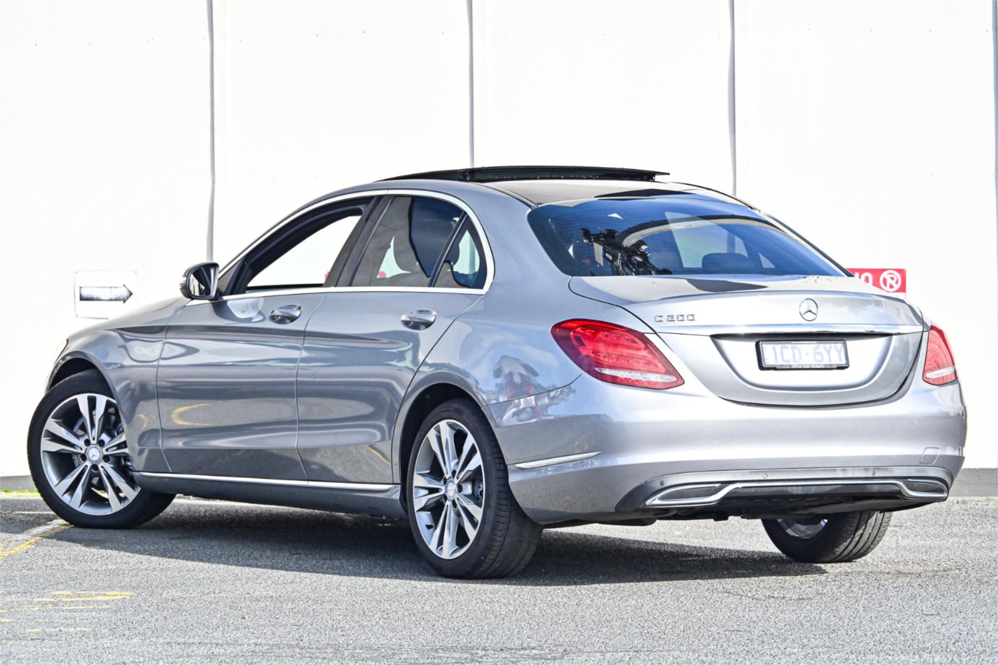 2014 MERCEDES-BENZ C200 205 7 SP AUTOMATIC 4D SEDAN