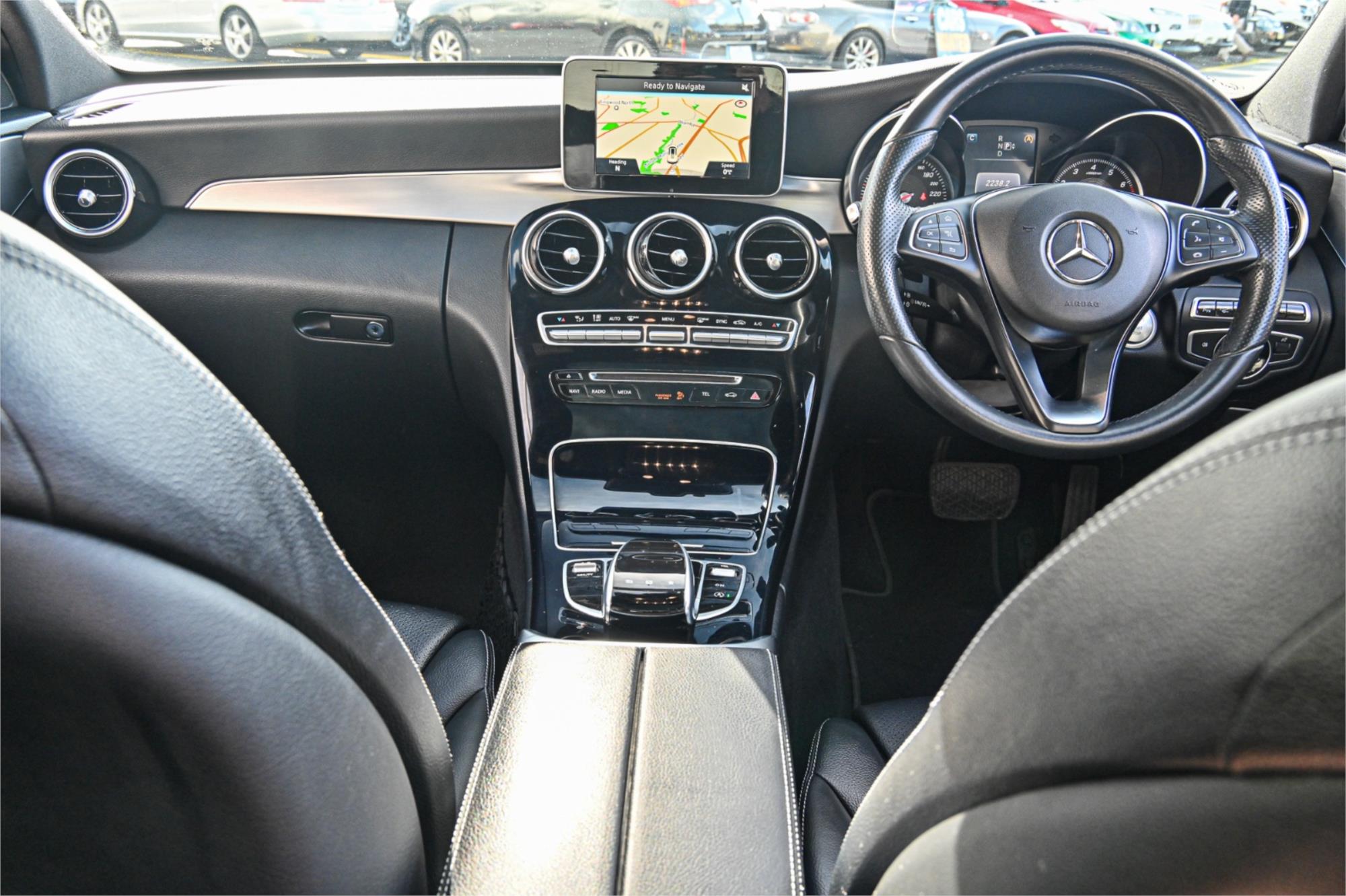 2014 MERCEDES-BENZ C200 205 7 SP AUTOMATIC 4D SEDAN