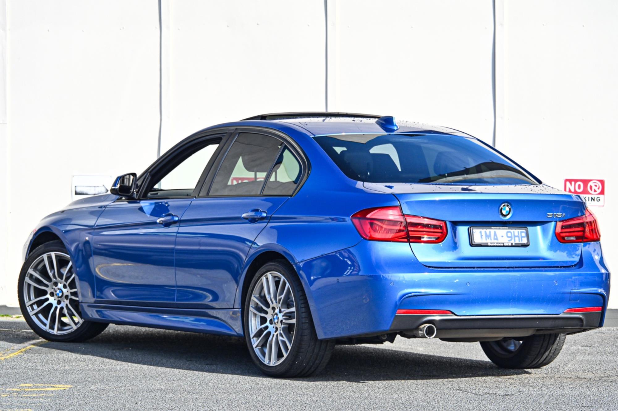 2018 BMW 3 F30 LCI MY18 18i M SPORT 8 SP AUTOMATIC 4D SEDAN