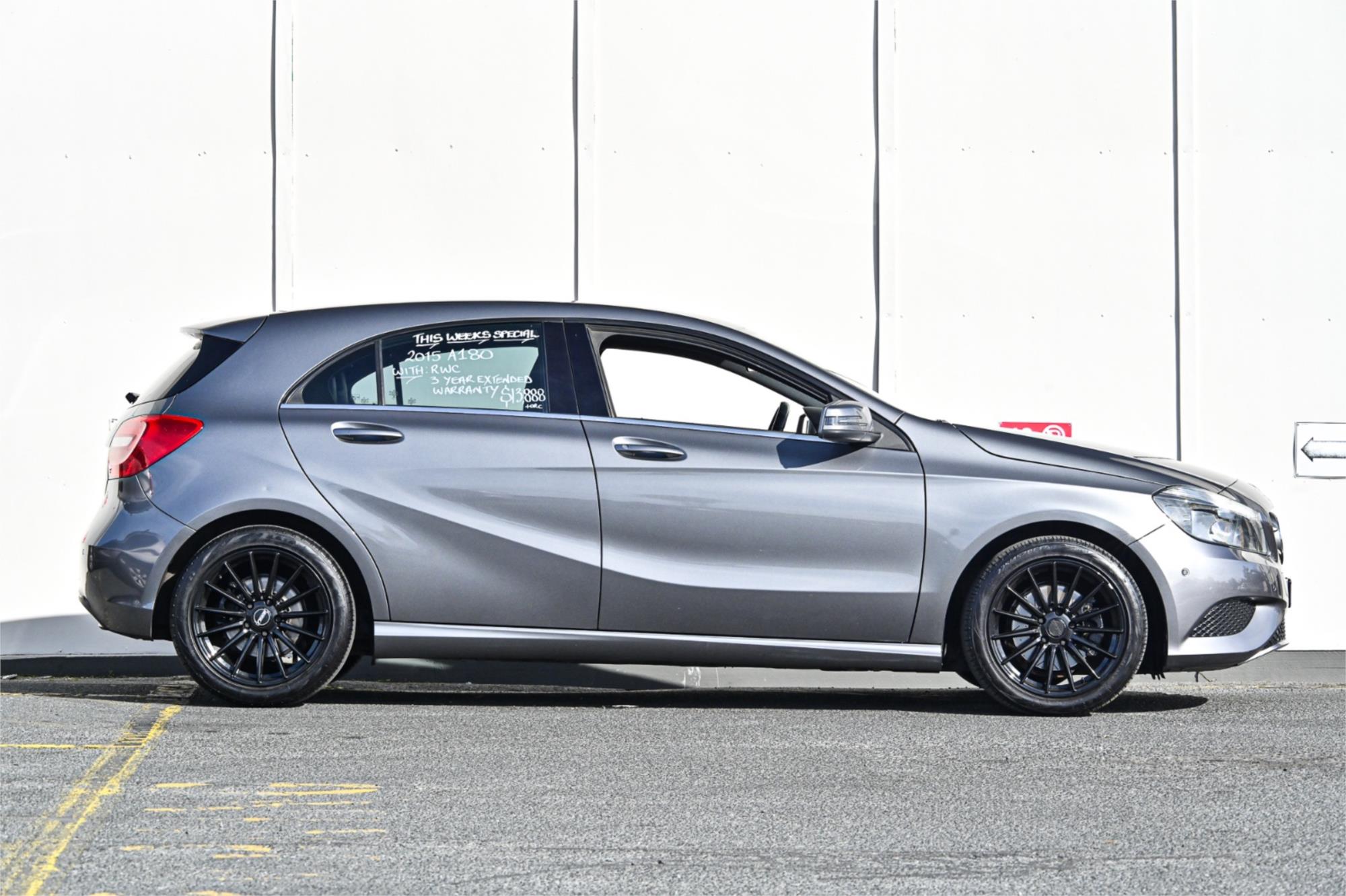 2015 MERCEDES-BENZ A180 176 MY15 BE 7 SP AUTOMATIC 5D HATCHBACK