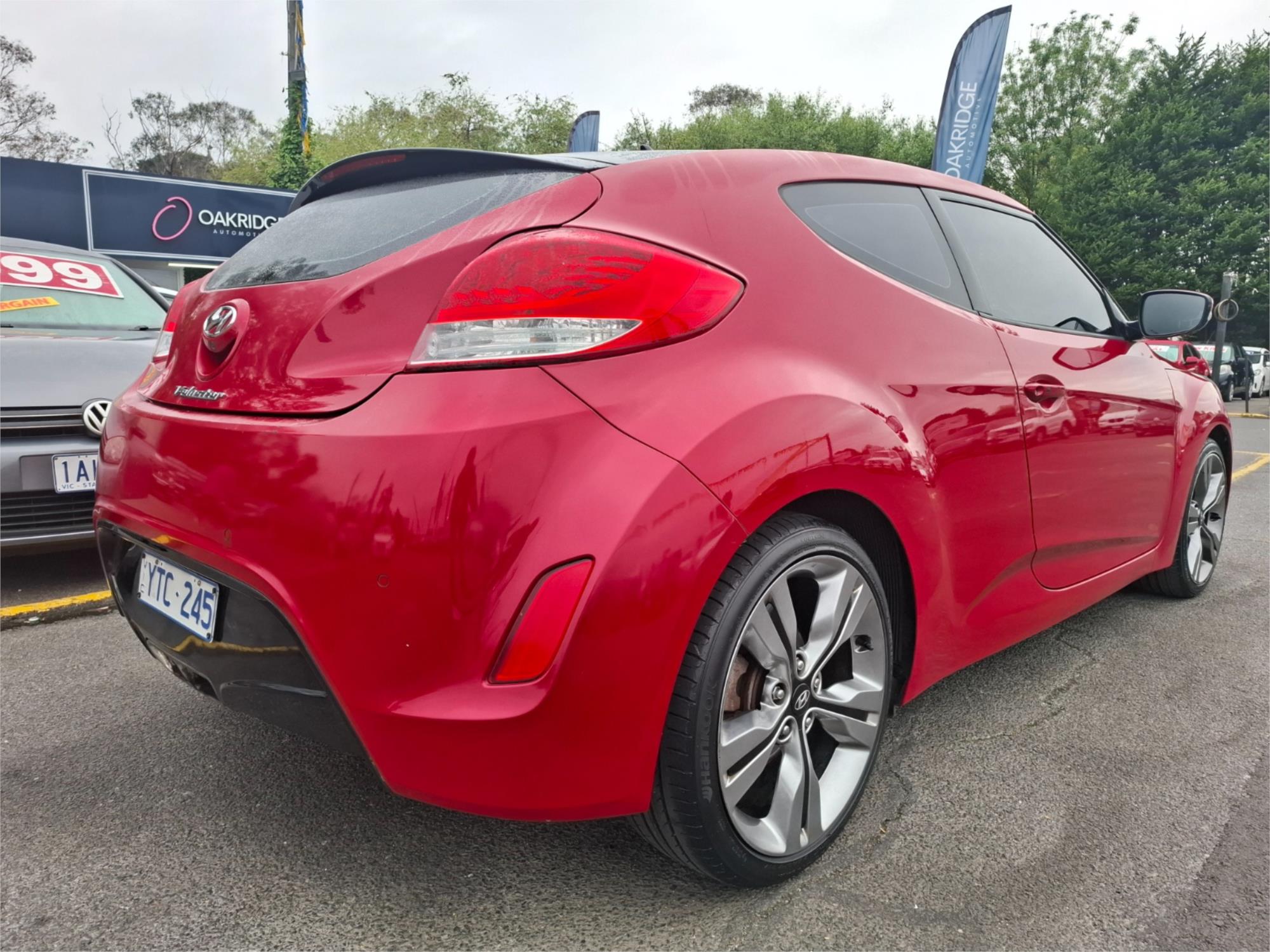 2012 HYUNDAI VELOSTER FS + 6 SP AUTO DUAL CLUTCH 3D COUPE