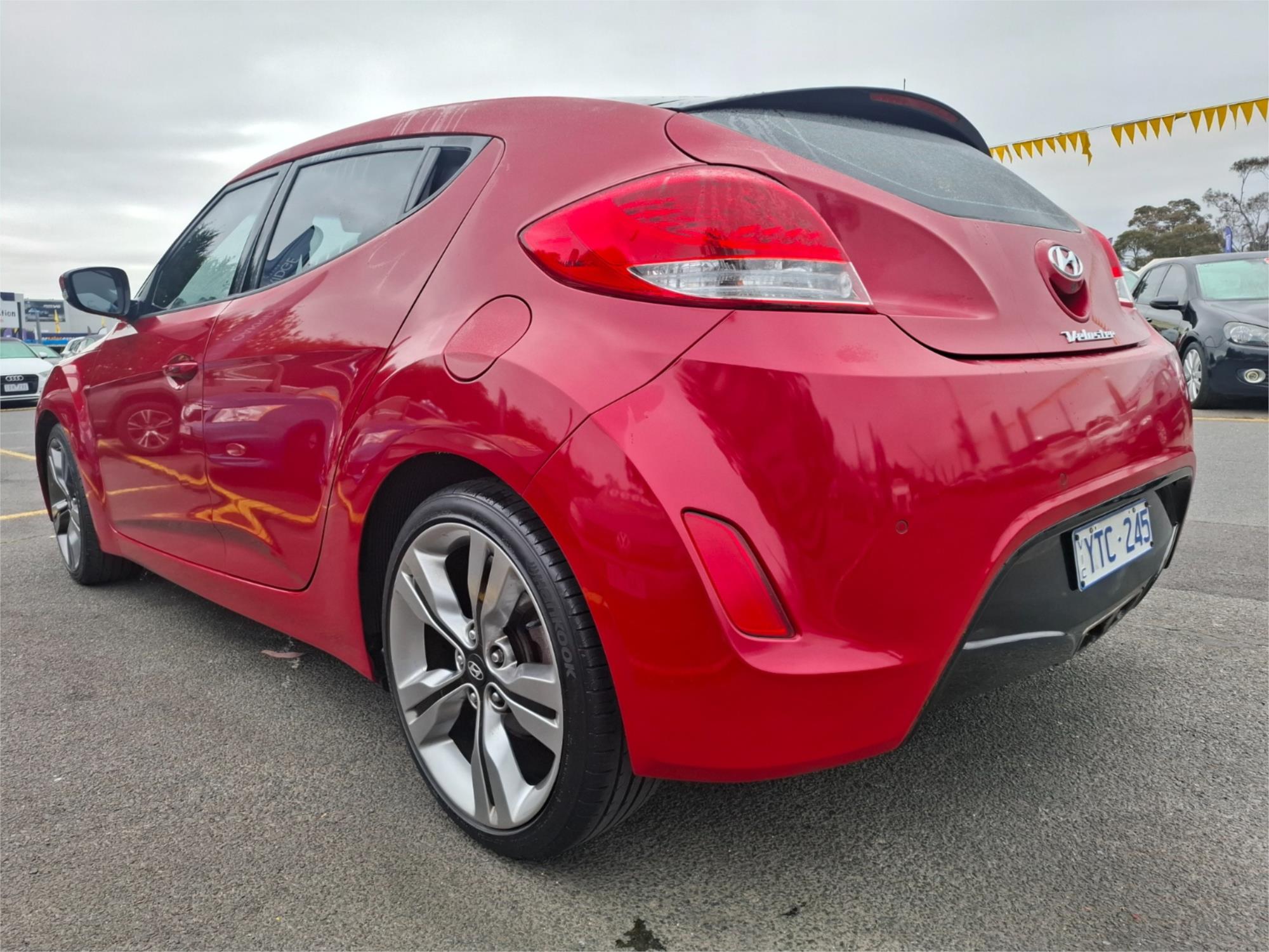 2012 HYUNDAI VELOSTER FS + 6 SP AUTO DUAL CLUTCH 3D COUPE