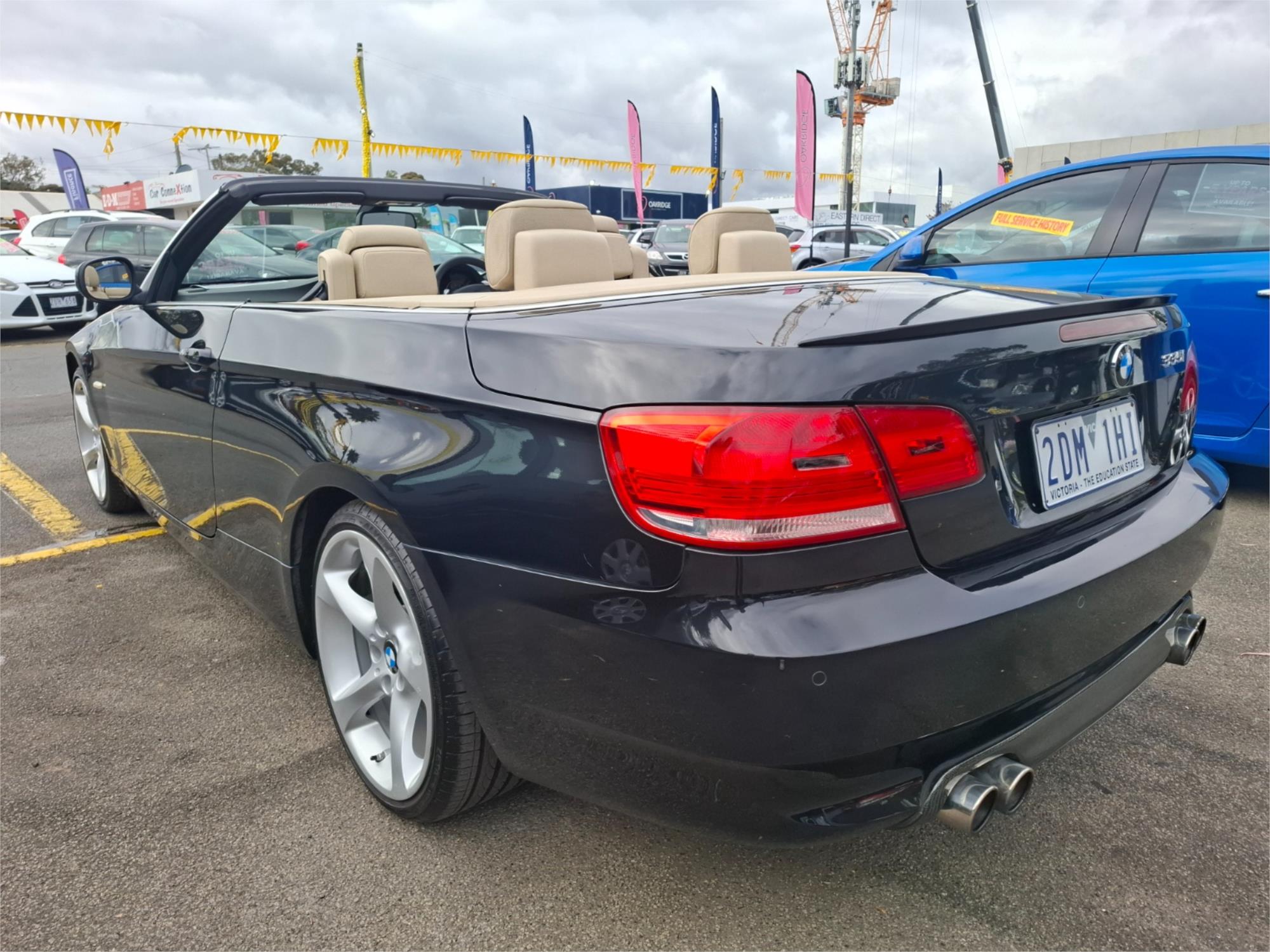 2009 BMW 3 SERIES E93 335I SPORTS AUTOMATIC DUAL CLUTCH CONVERTIBLE