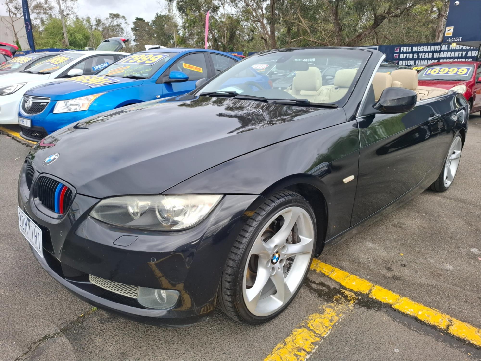2009 BMW 3 SERIES E93 335I SPORTS AUTOMATIC DUAL CLUTCH CONVERTIBLE