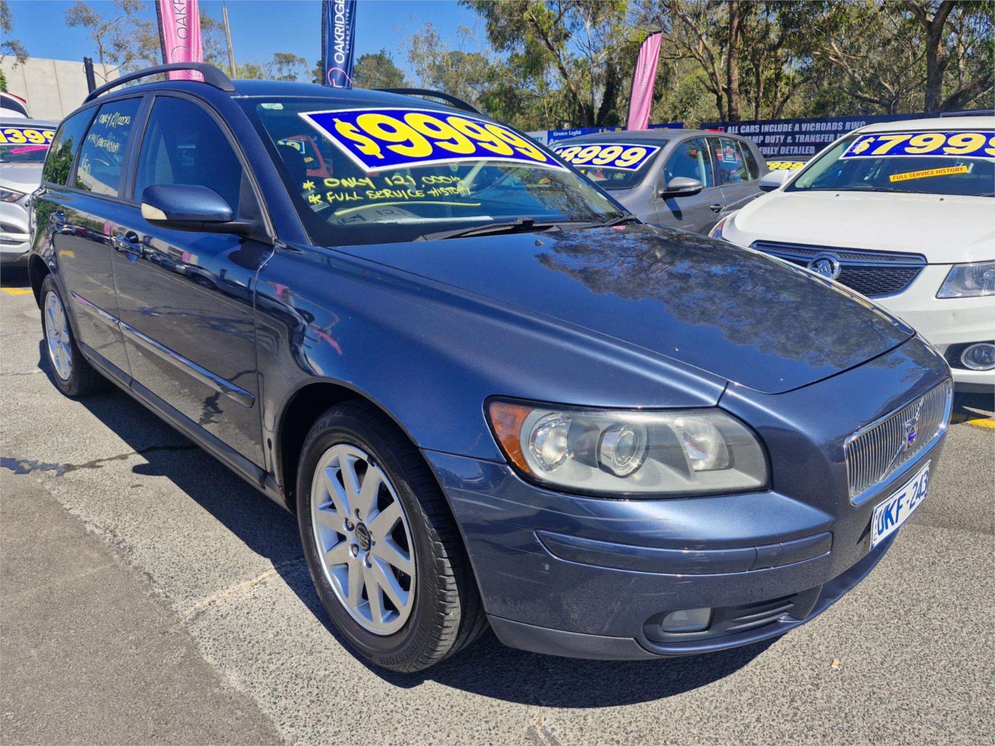 2006 VOLVO V50 MY06 2.4 S 5 SP AUTOMATIC GEARTRONIC 4D WAGON